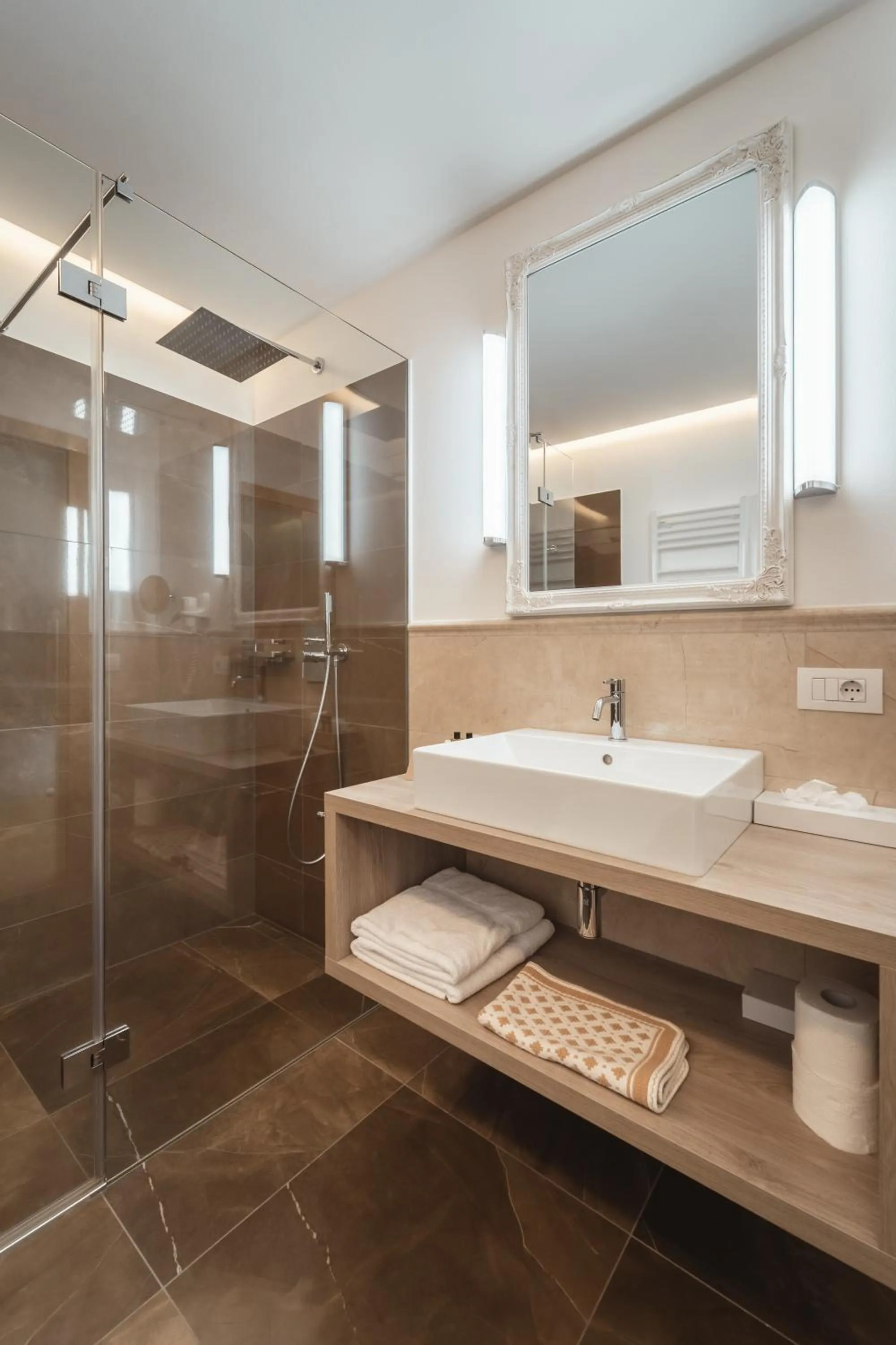 Bathroom in Historic Hotel Alte Goste