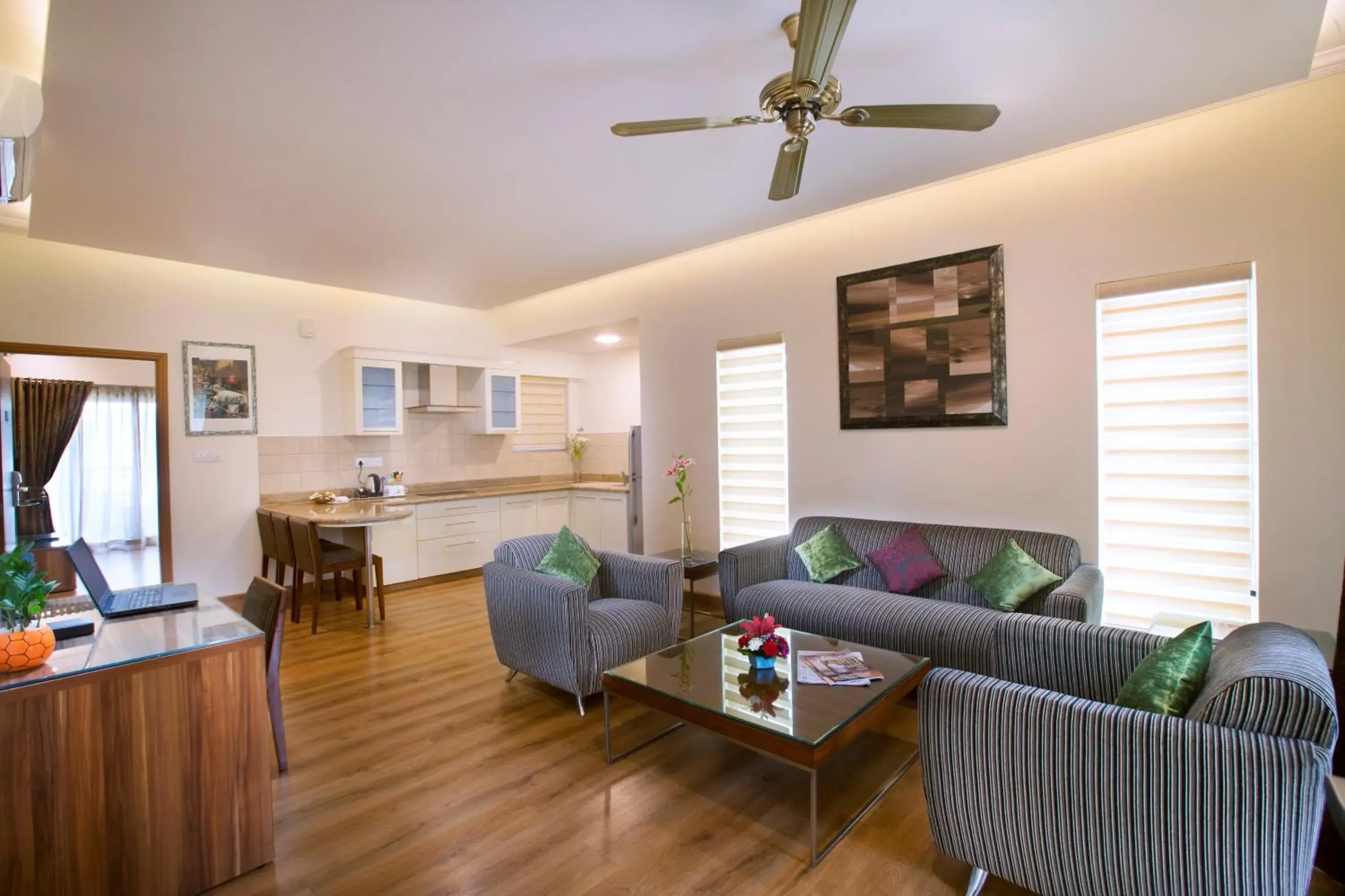 Living room in Clarks Exotica Convention Resort & Spa Living room in Clarks Exotica Convention Resort & Spa