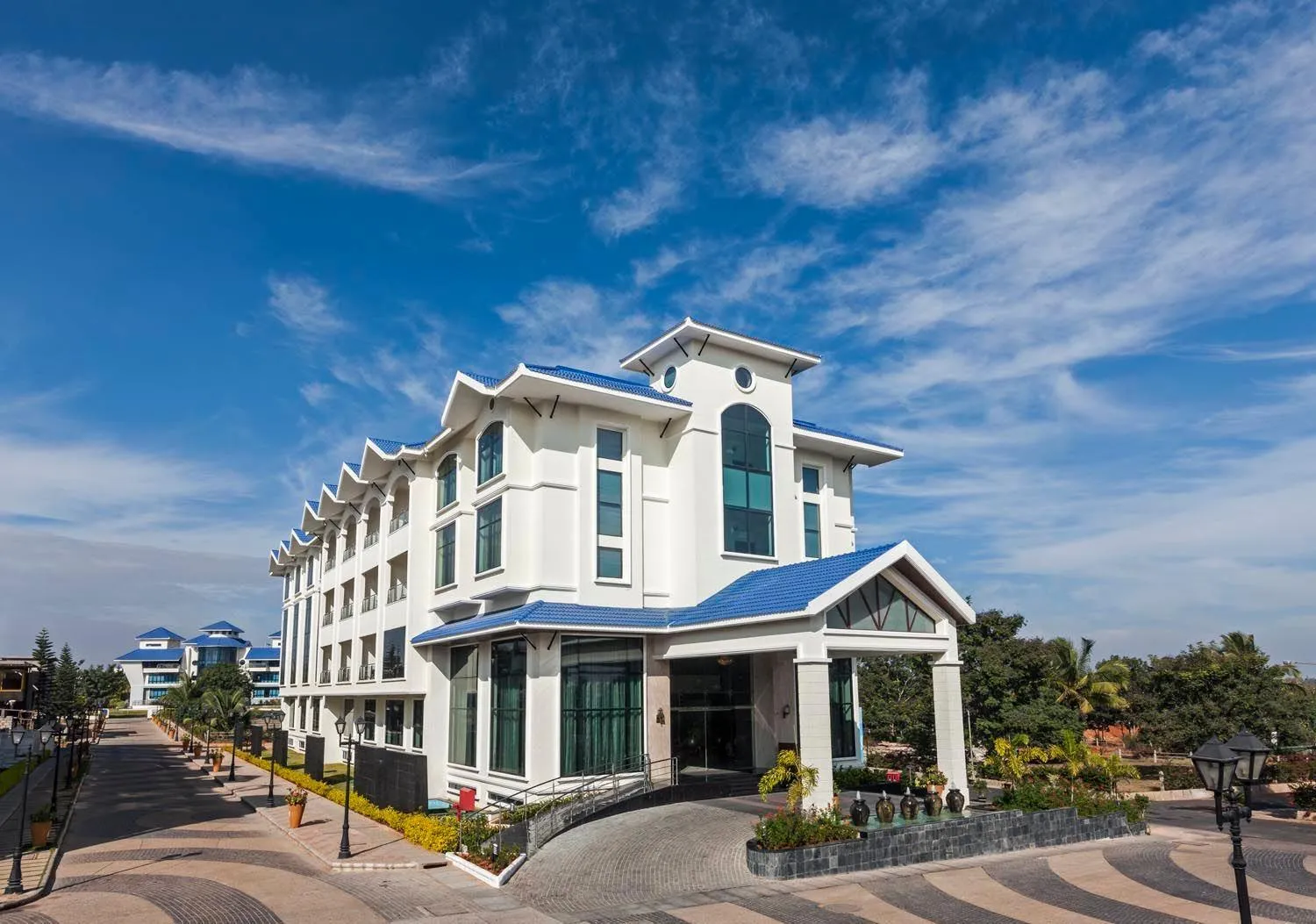 Property building in Clarks Exotica Convention Resort & Spa