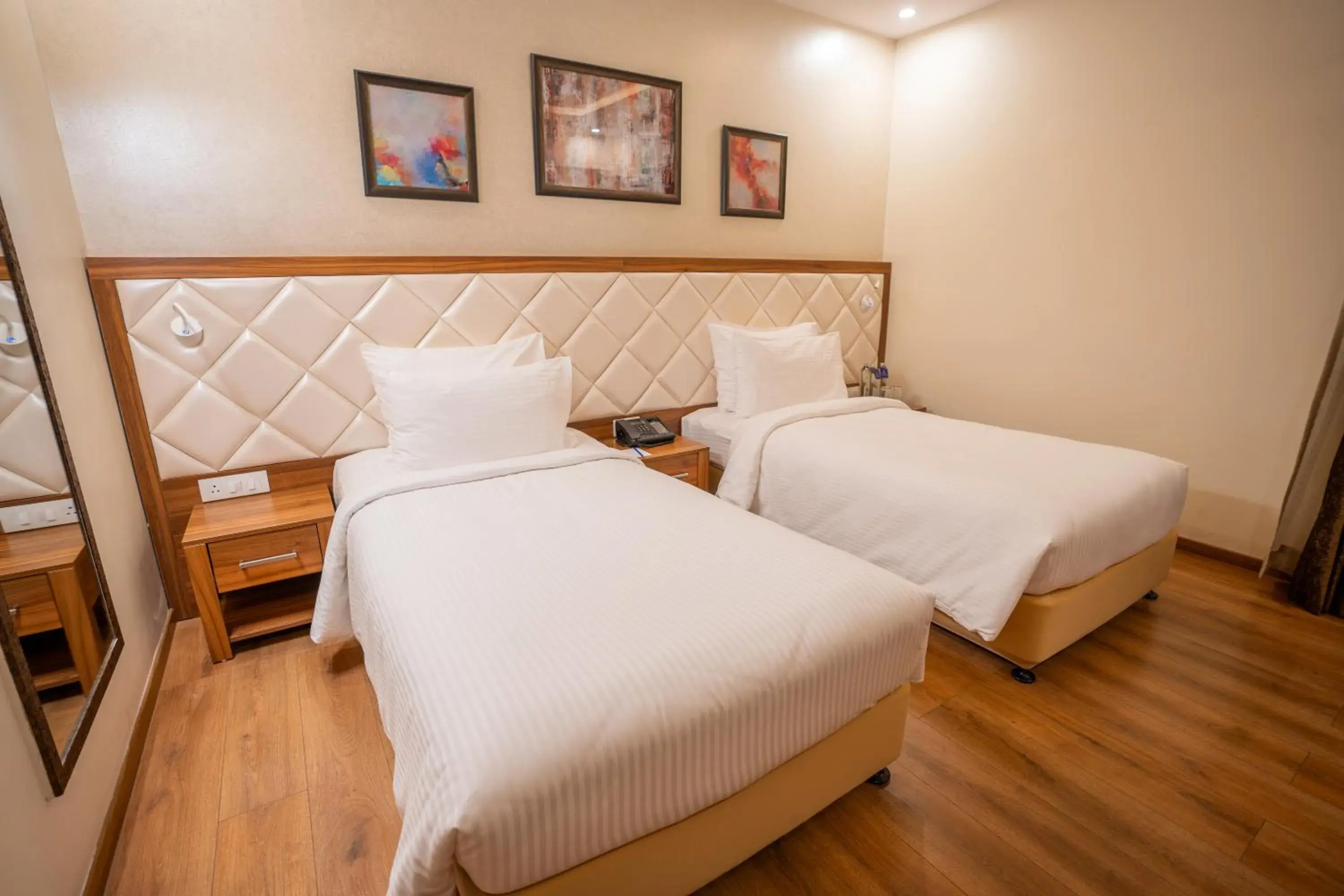 Bedroom, Bed in Clarks Exotica Convention Resort & Spa Bedroom, Bed in Clarks Exotica Convention Resort & Spa