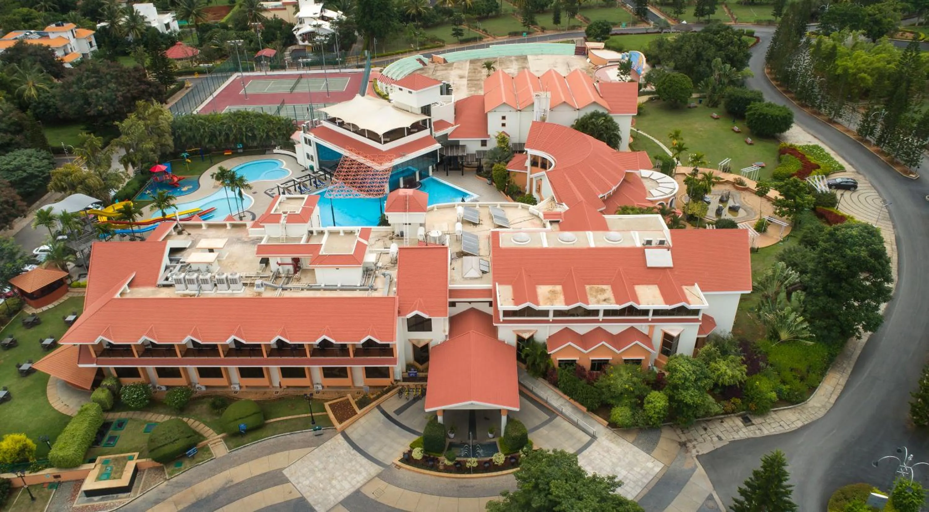 Property building in Clarks Exotica Convention Resort & Spa