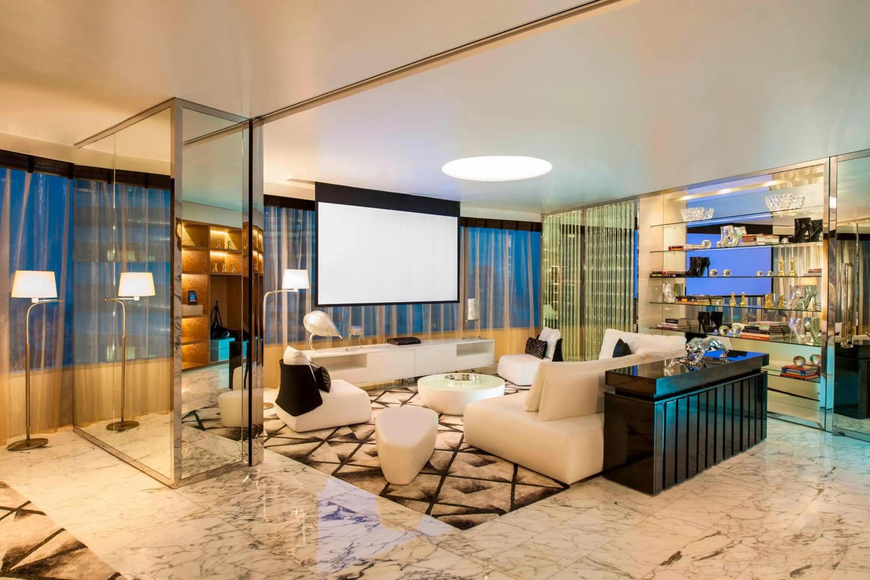 Photo of the whole room in W Bangkok Hotel