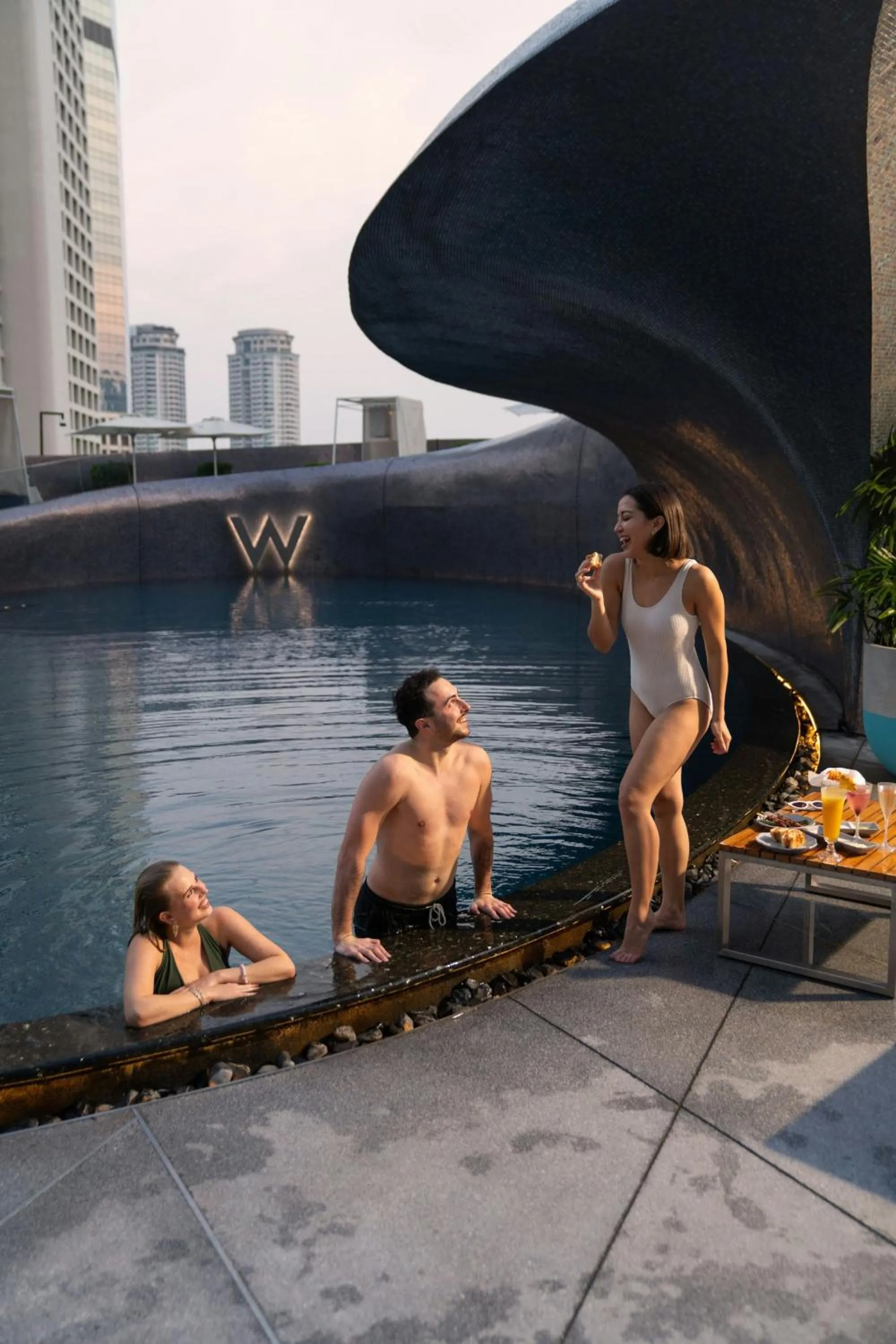 Fitness centre/facilities in W Bangkok Hotel