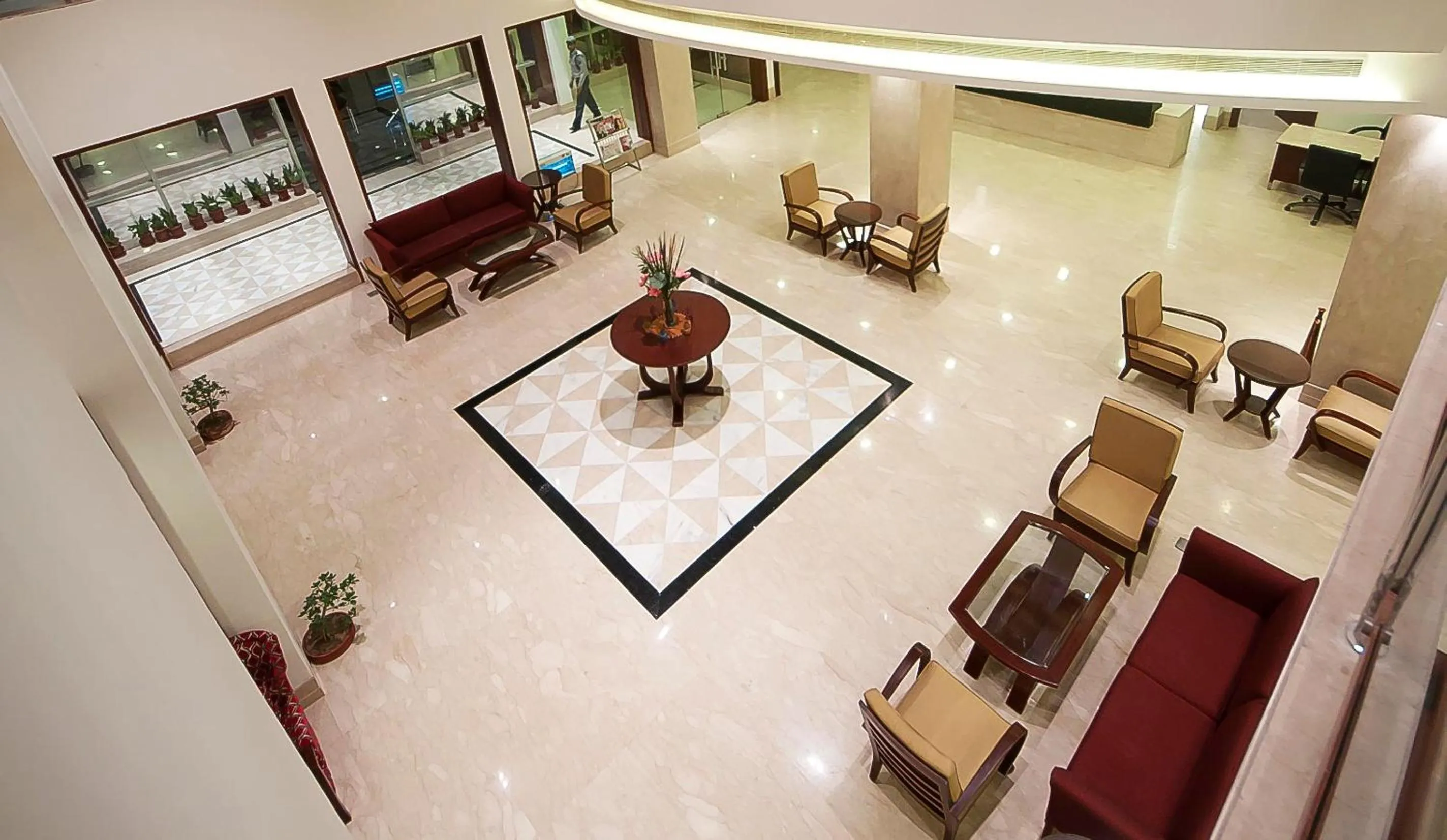 Lobby or reception in The Golden Plaza Hotel