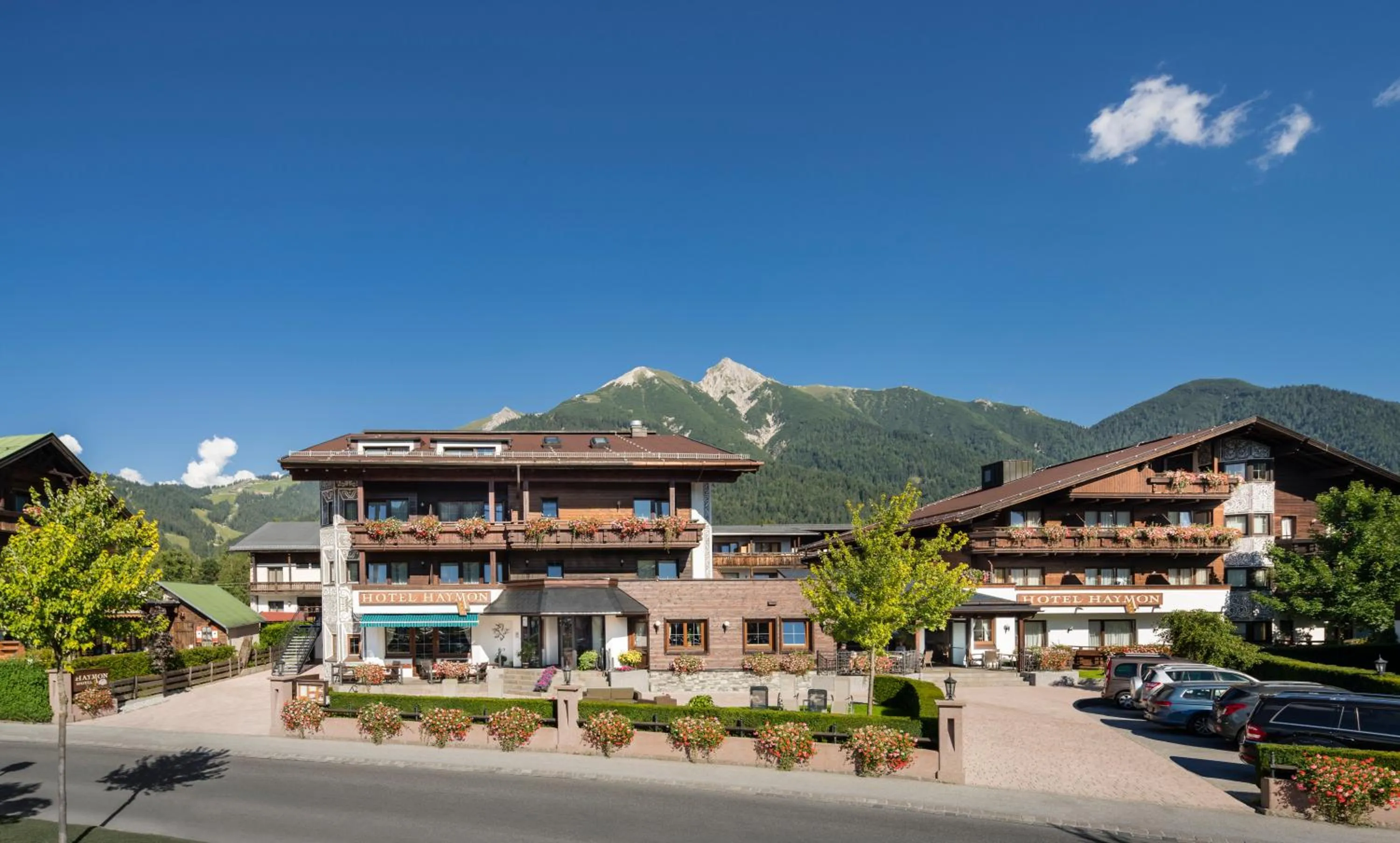 Facade/entrance in Hotel Haymon