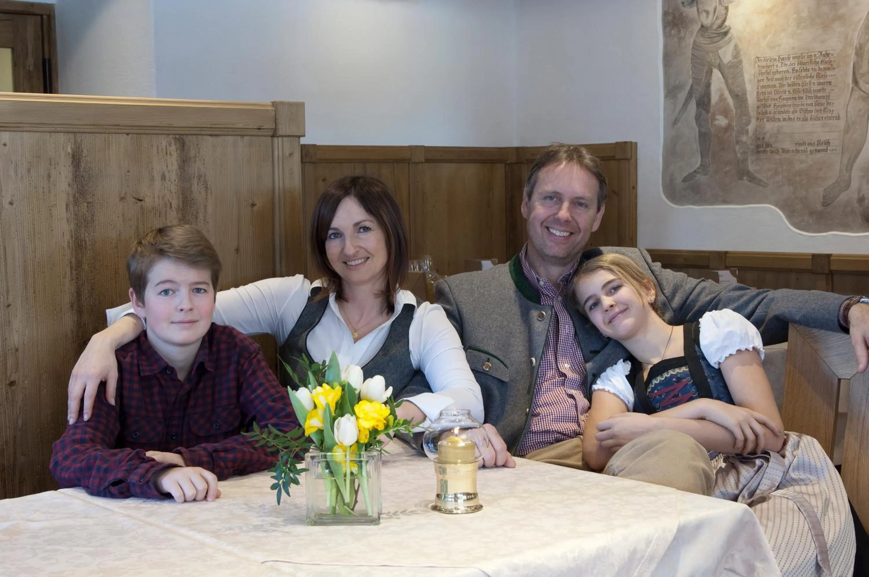 Family in Hotel Haymon