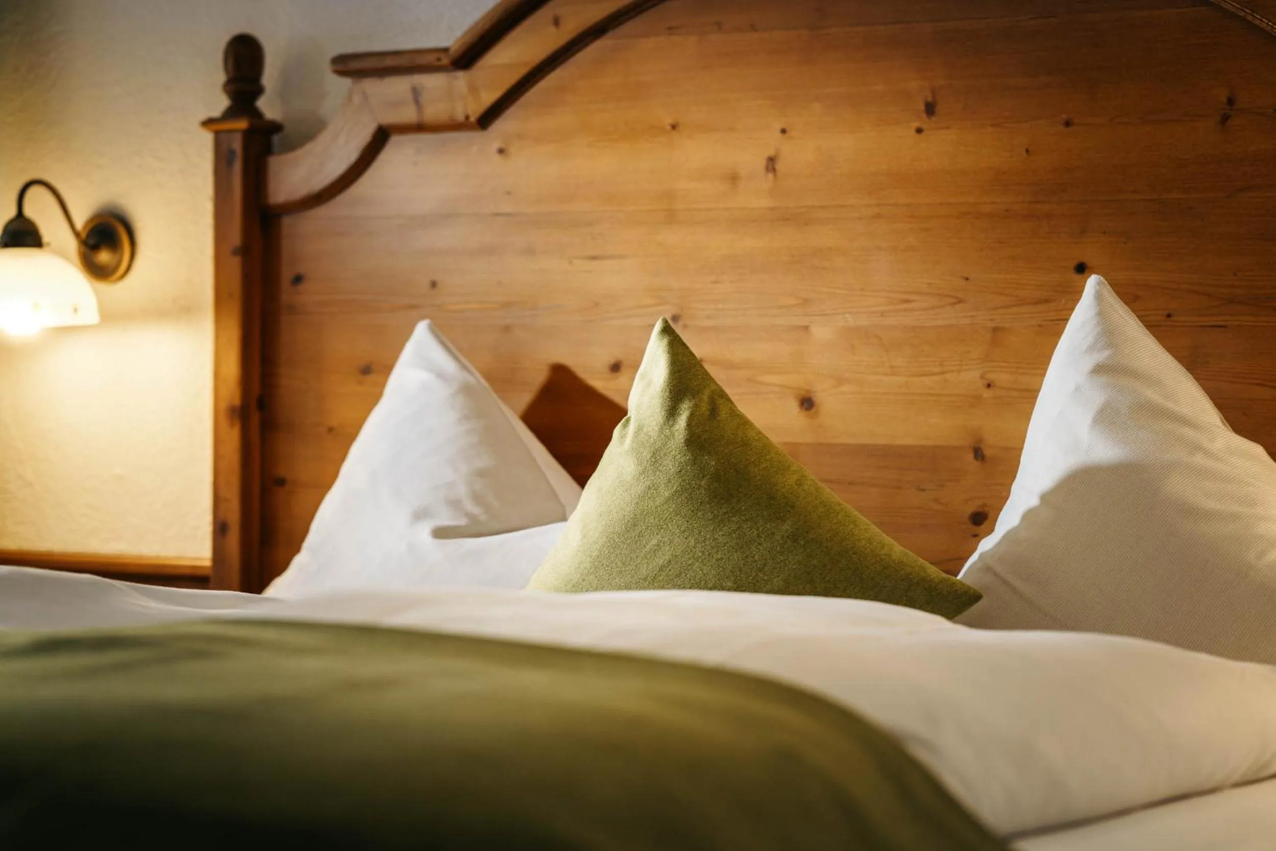 Decorative detail, Bed in Hotel Haymon