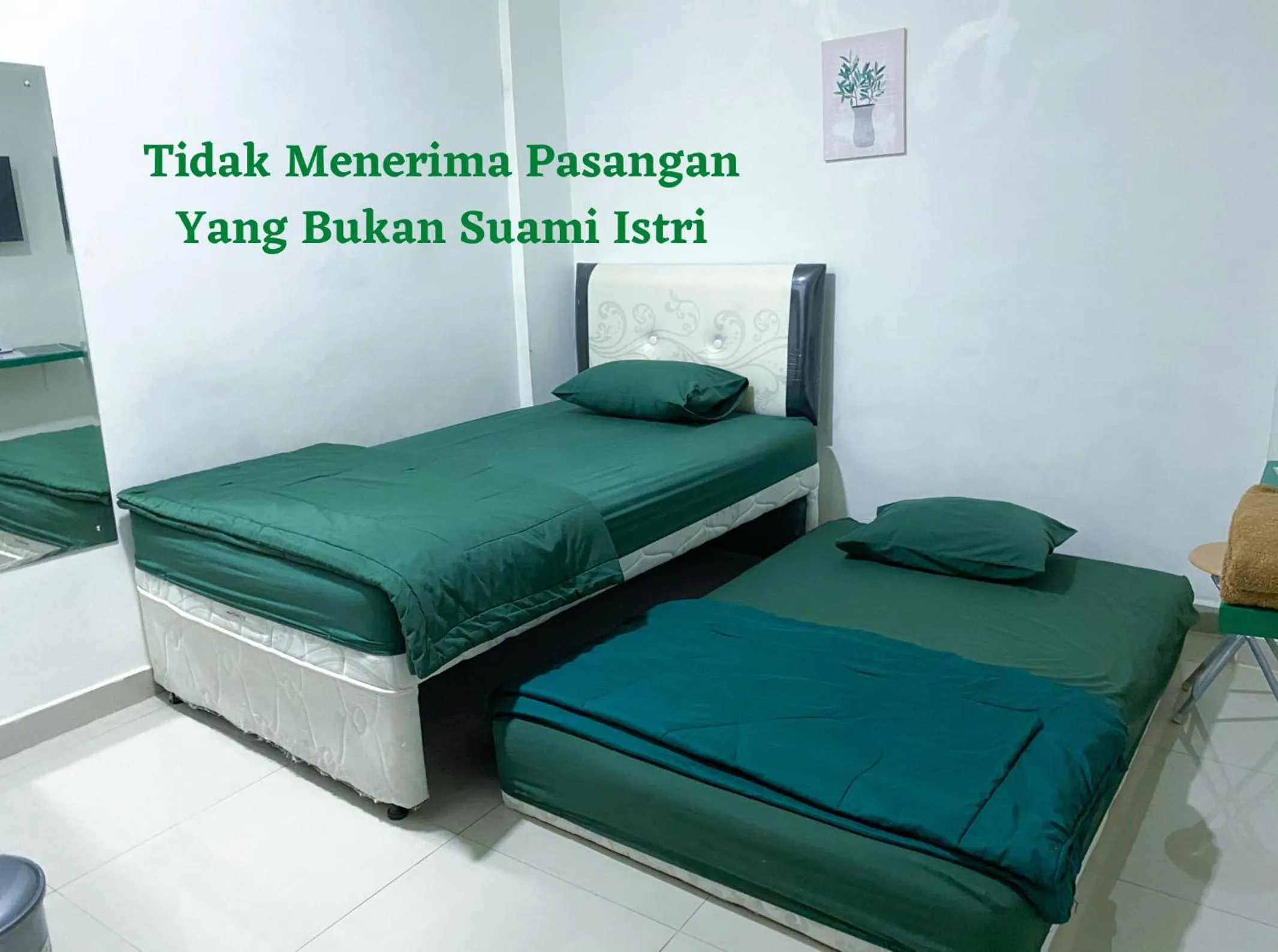 Bed in Anugrah Inn