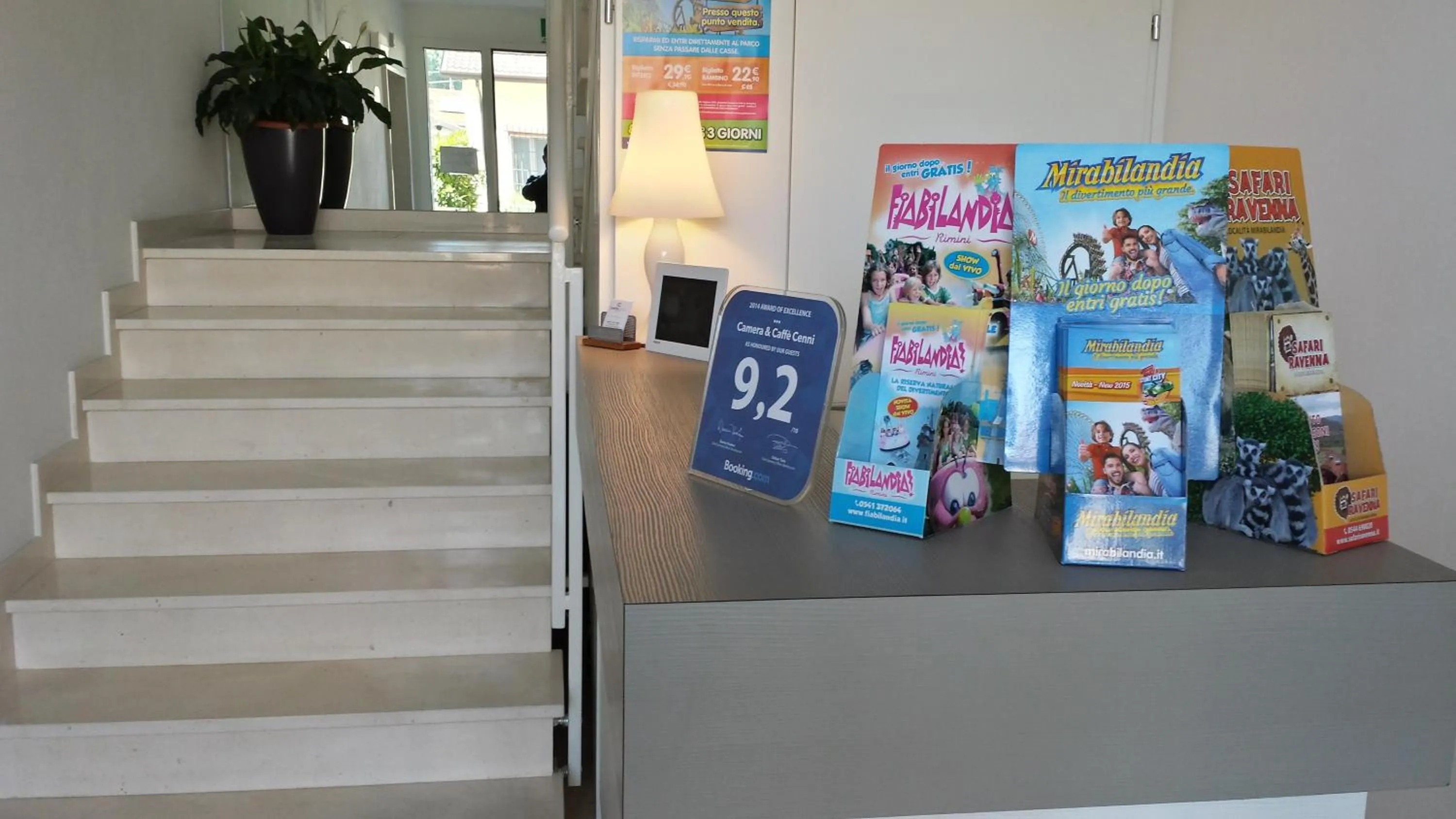 Lobby or reception in Camera & Caffè Cenni