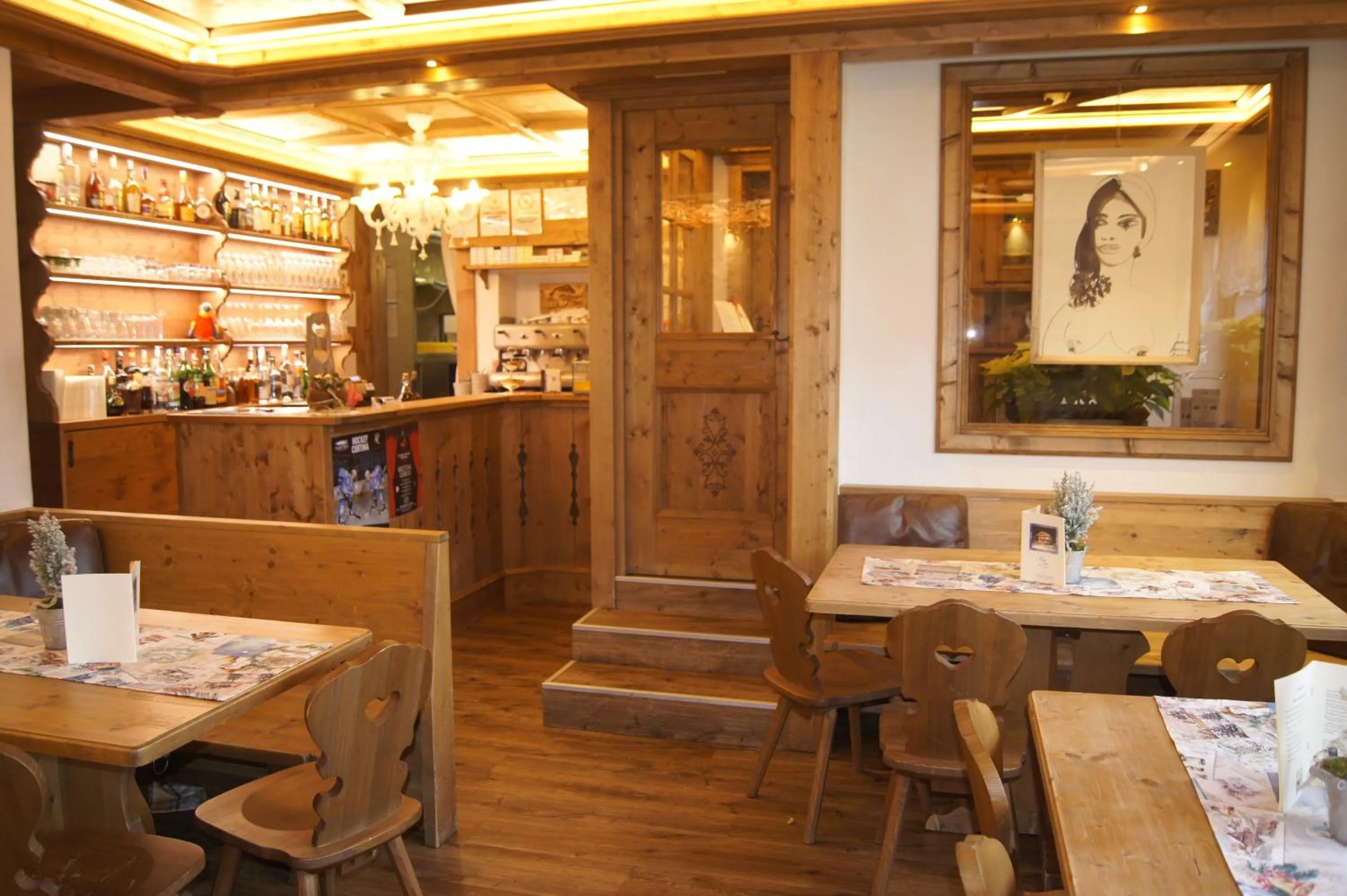 Lounge or bar in Hotel da Beppe Sello