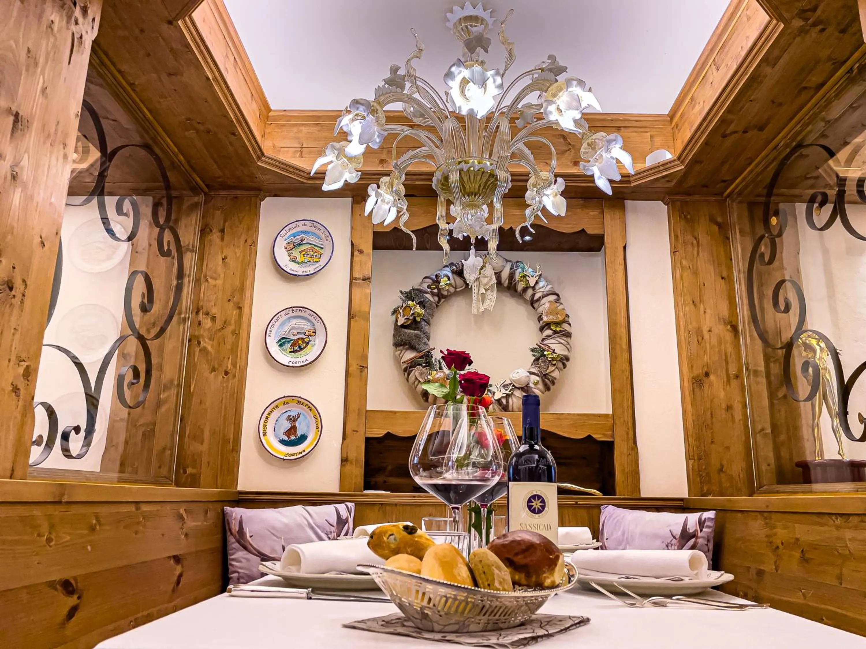 Restaurant/places to eat in Hotel da Beppe Sello