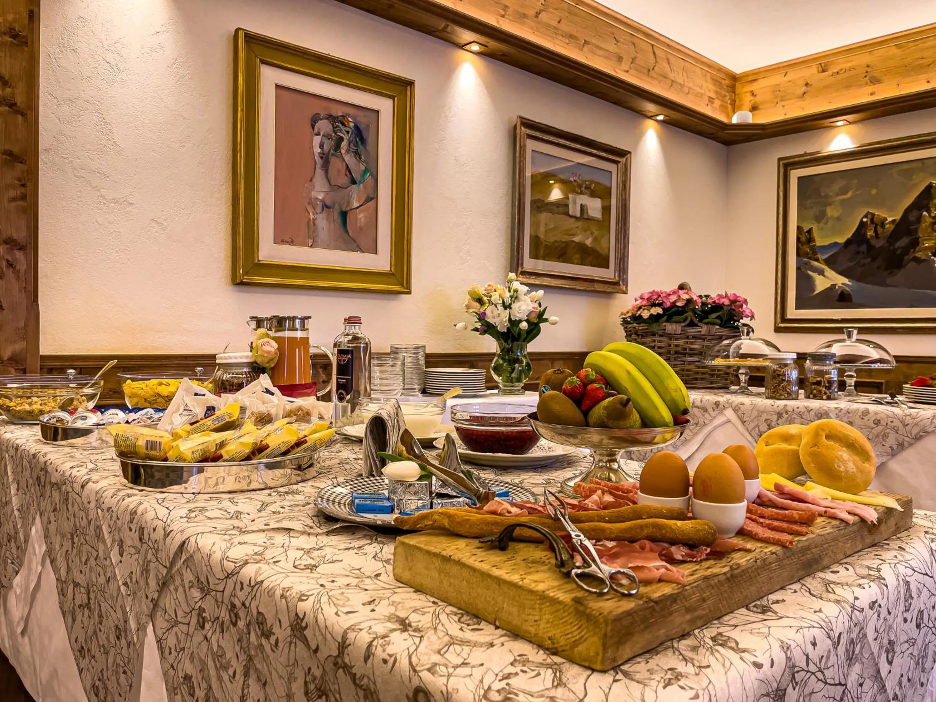 Breakfast in Hotel da Beppe Sello