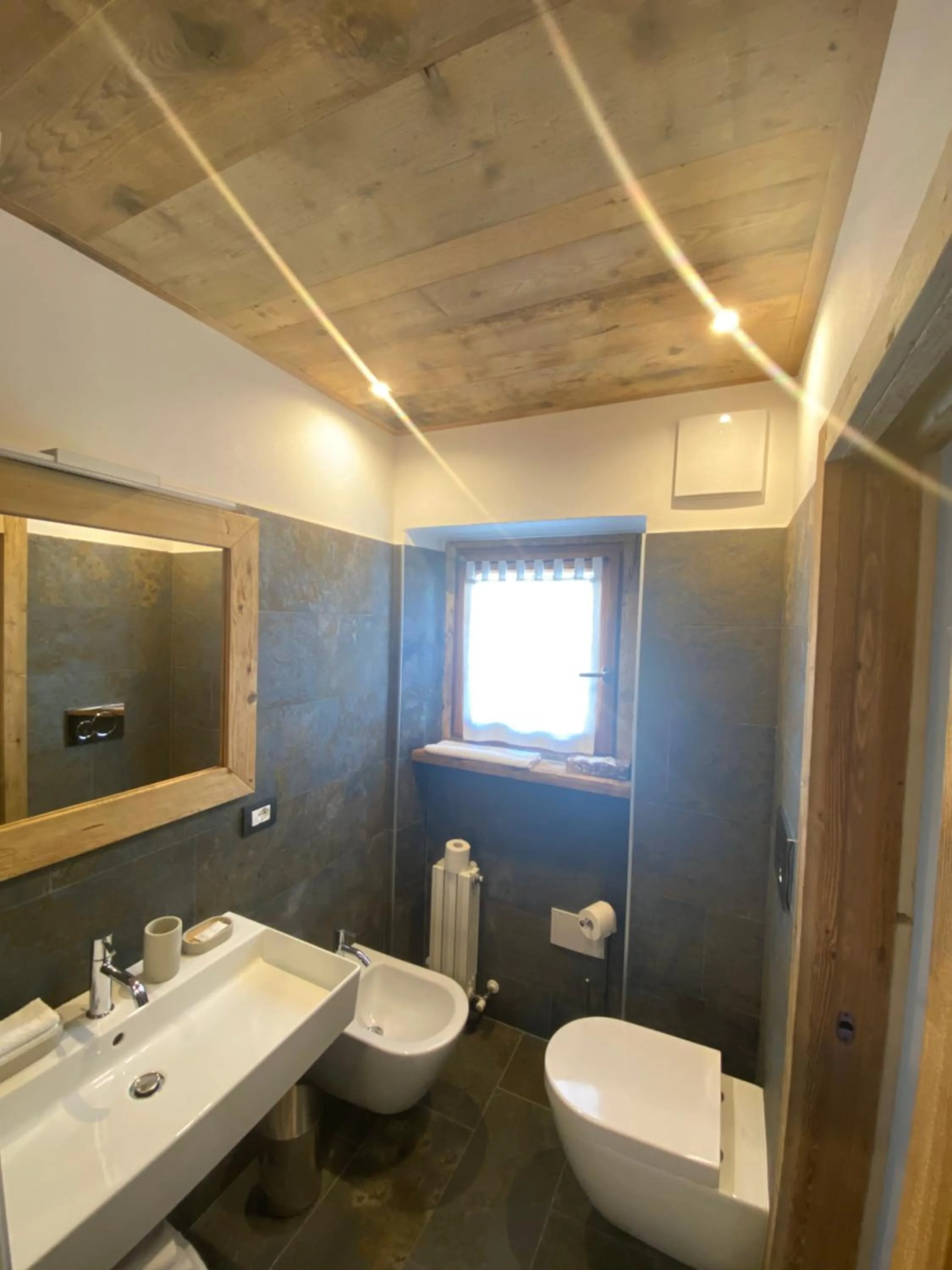 Bathroom in Hotel da Beppe Sello