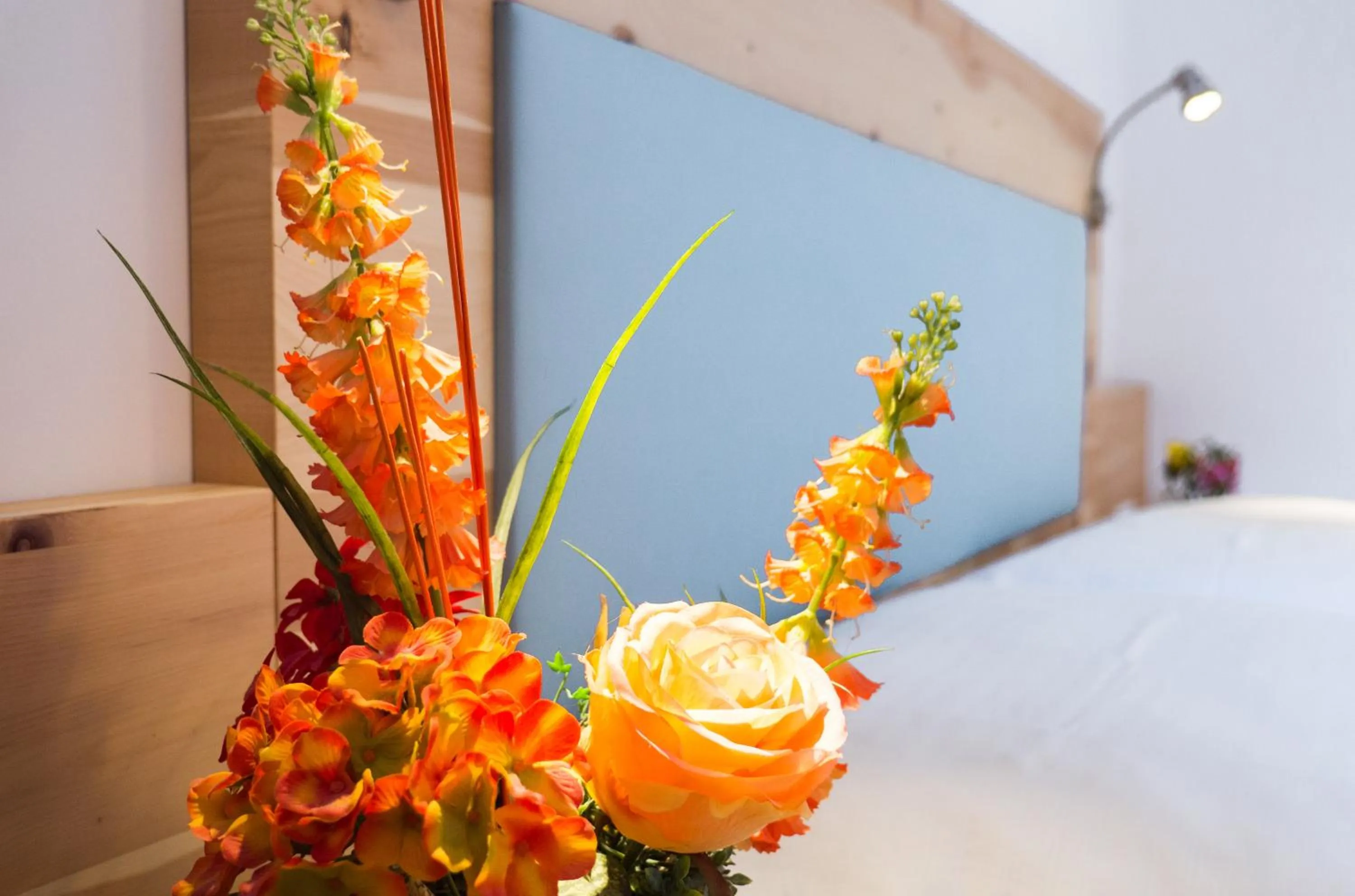 Bed in Hotel Feldrand