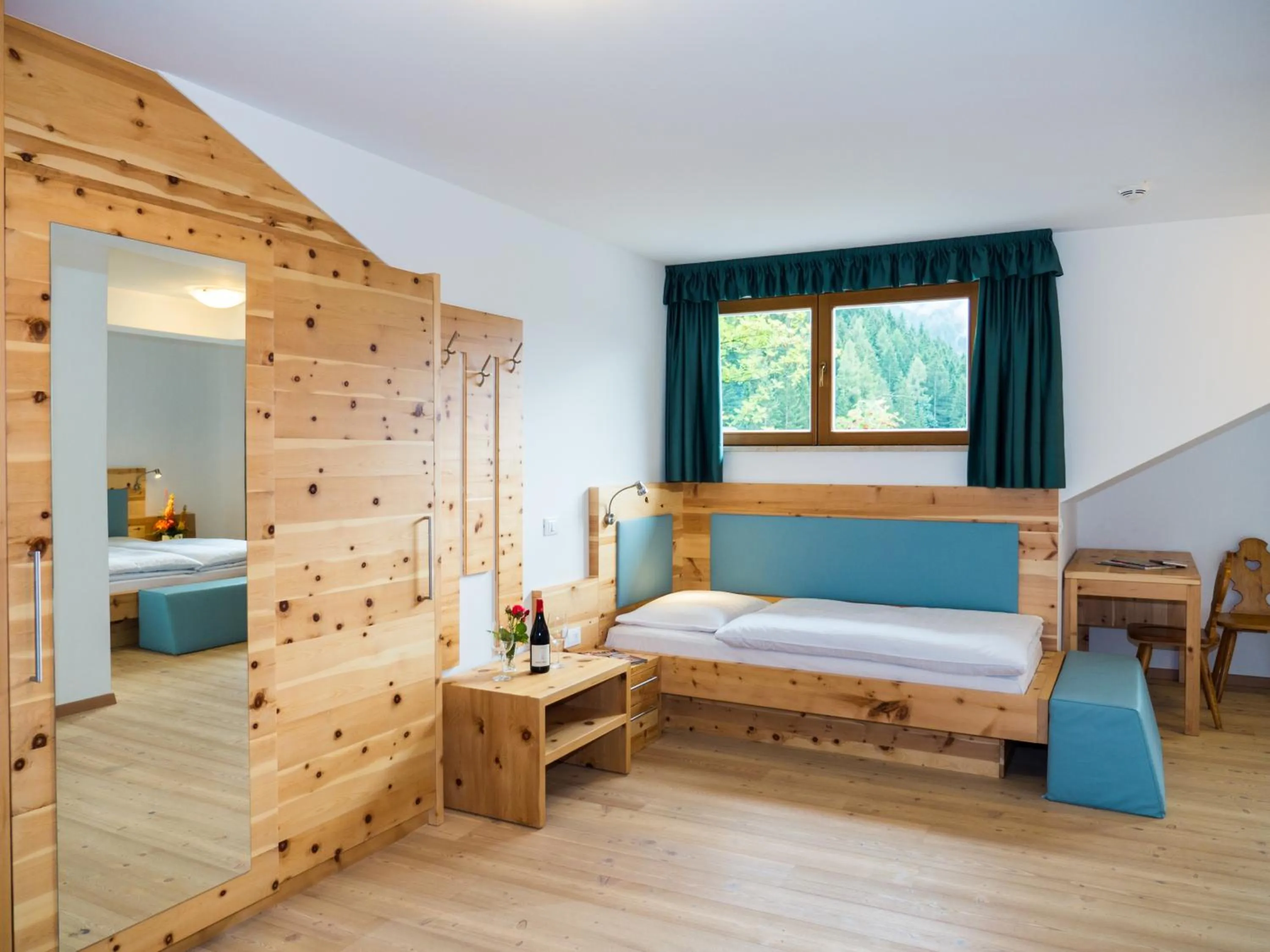 Bedroom, Bed in Hotel Feldrand