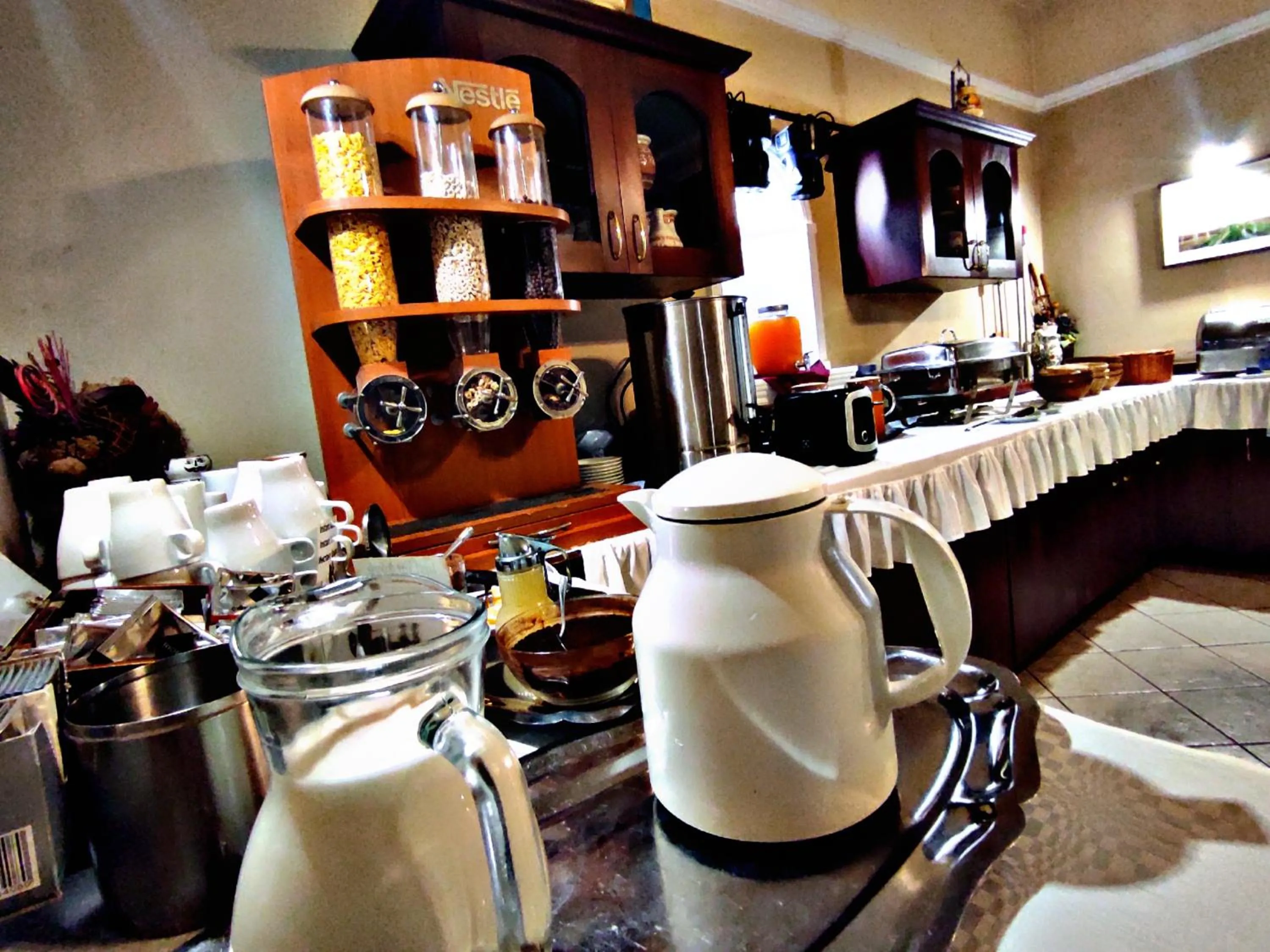 Buffet breakfast in Átrium Hotel Harkány