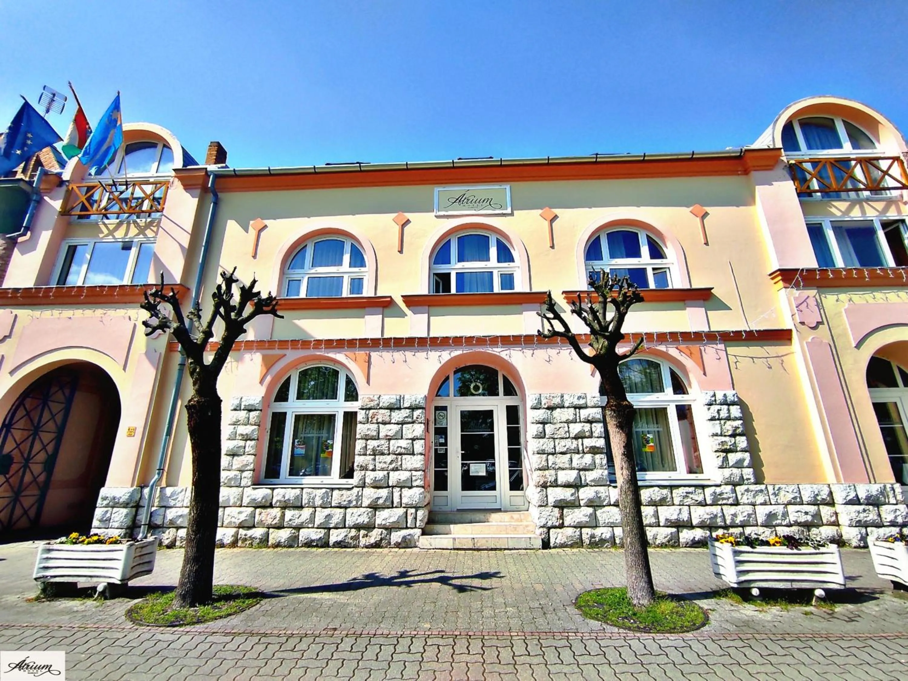 Property building in Átrium Hotel Harkány