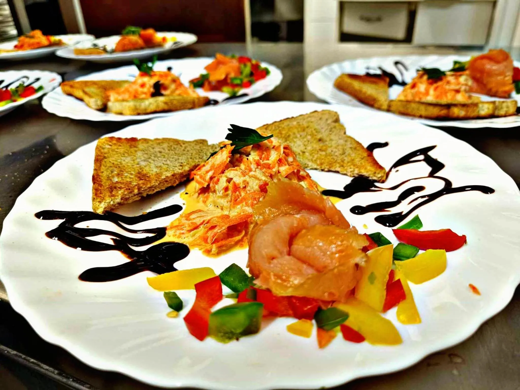 Food in Átrium Hotel Harkány