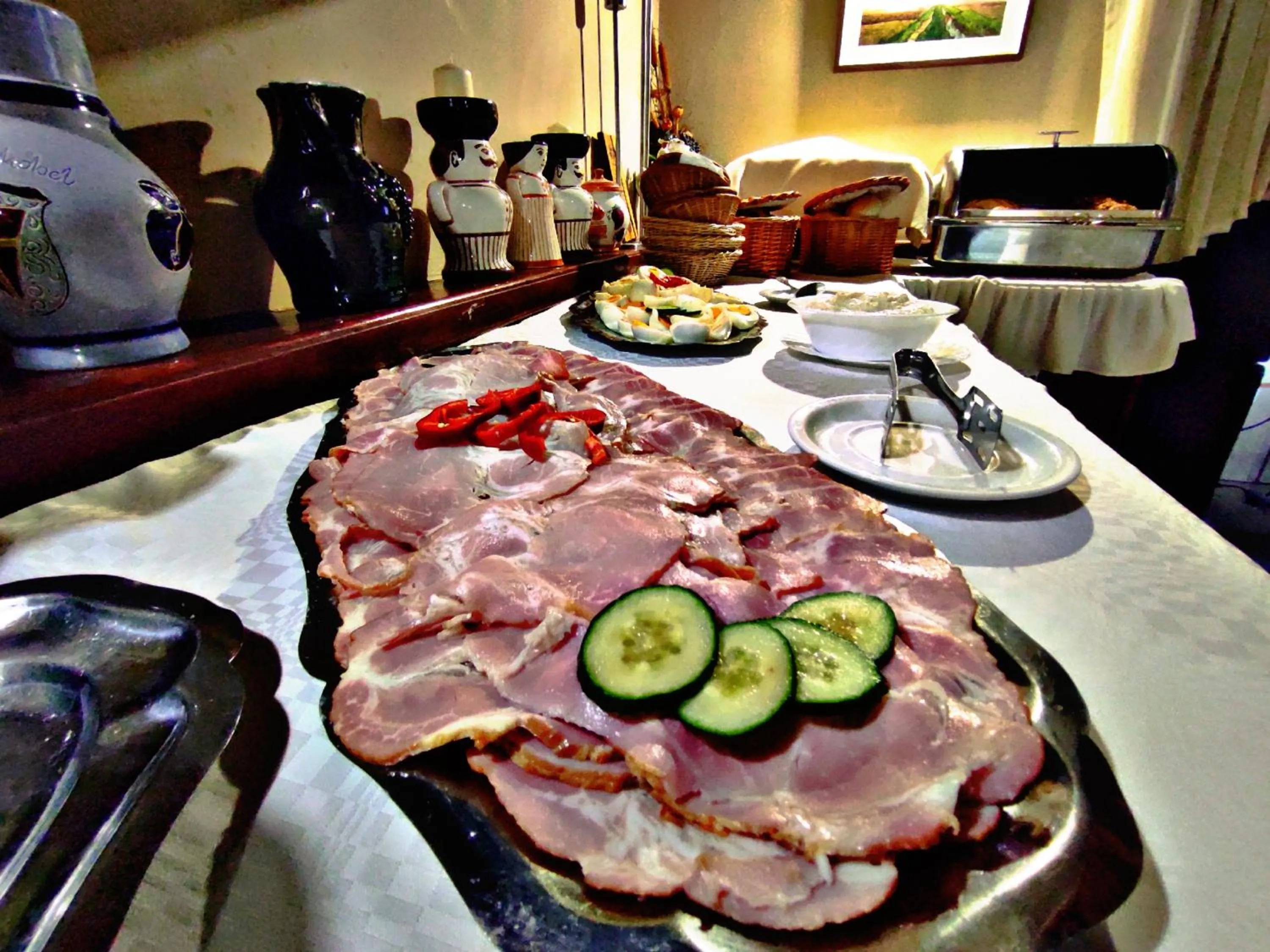 Buffet breakfast in Átrium Hotel Harkány