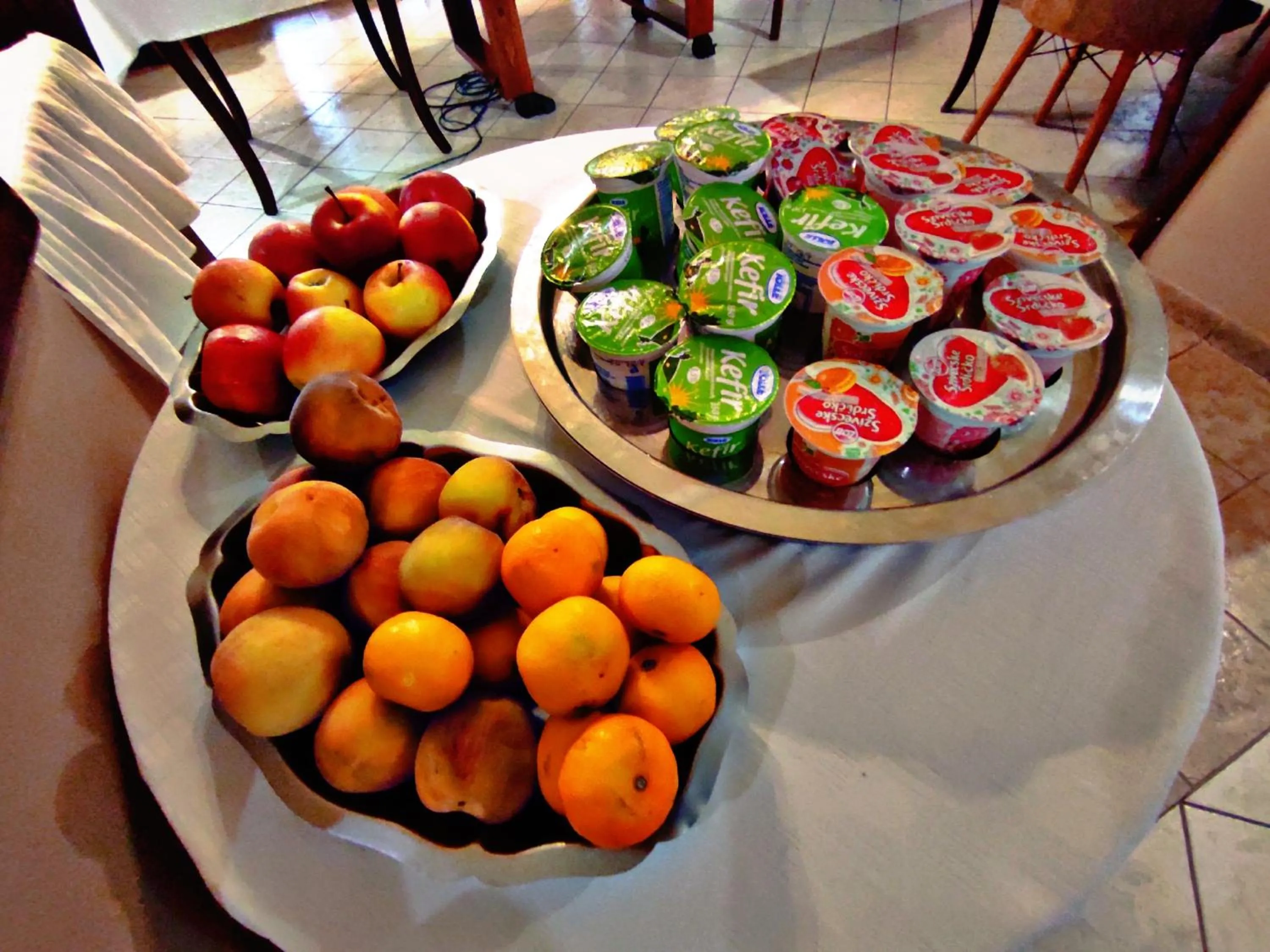 Buffet breakfast in Átrium Hotel Harkány