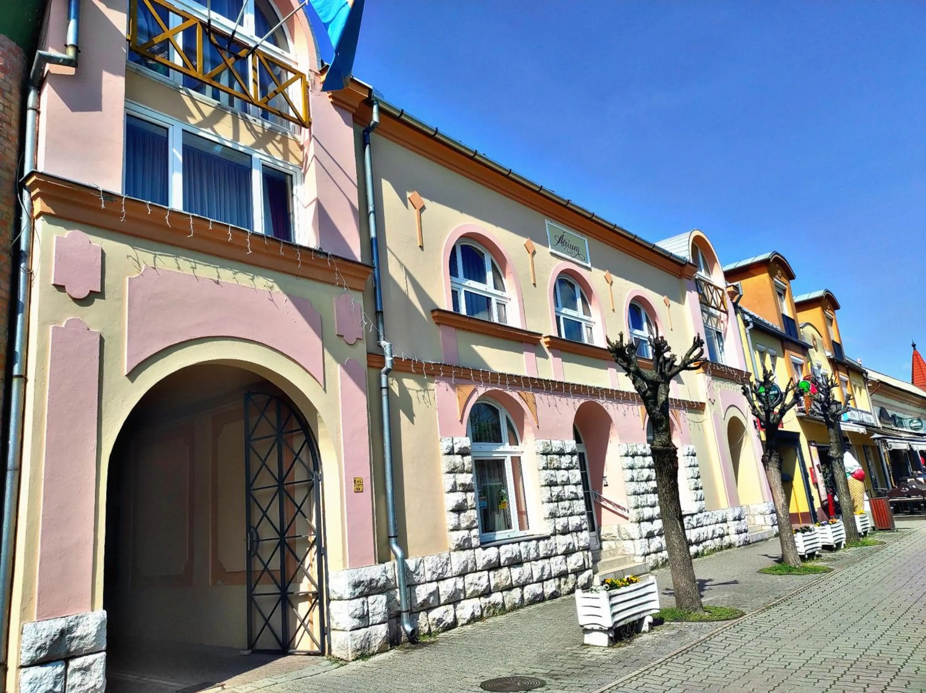 Property building in Átrium Hotel Harkány
