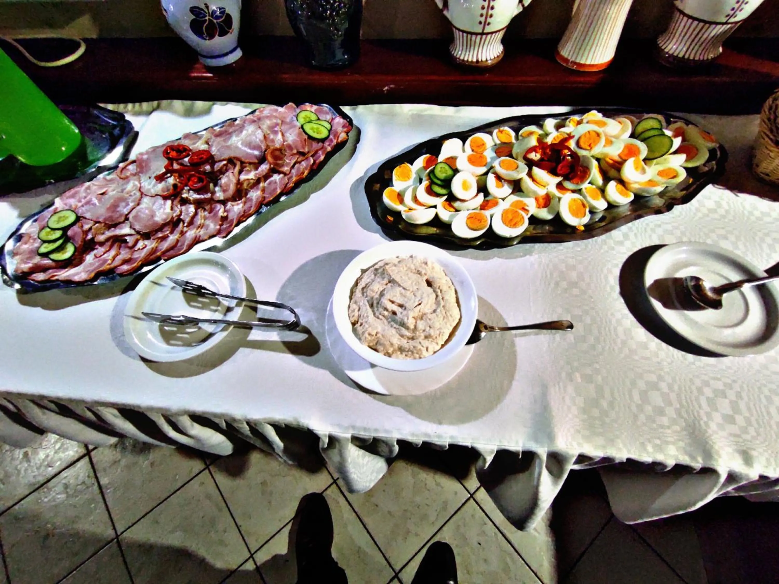 Buffet breakfast in Átrium Hotel Harkány