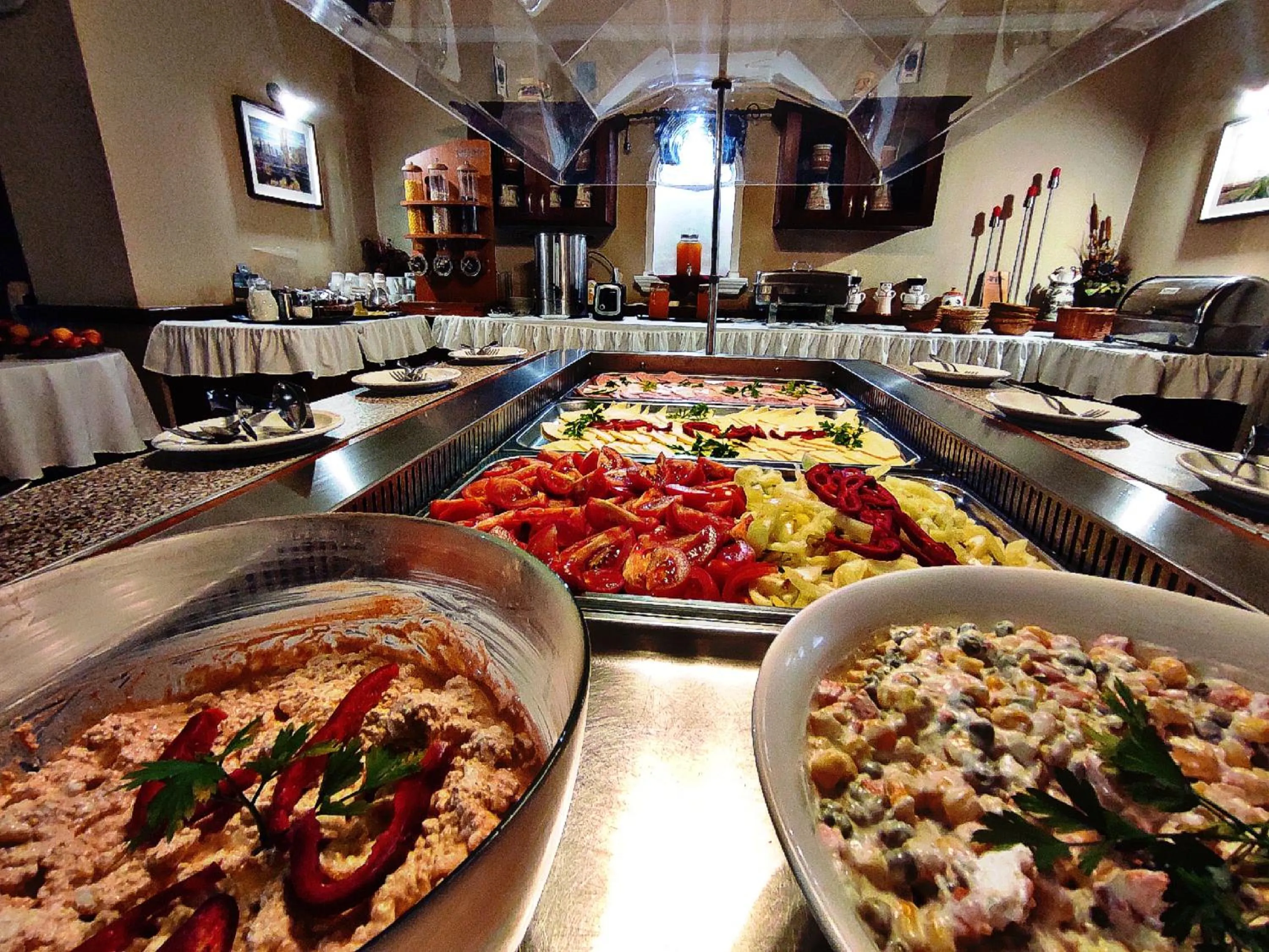 Buffet breakfast in Átrium Hotel Harkány