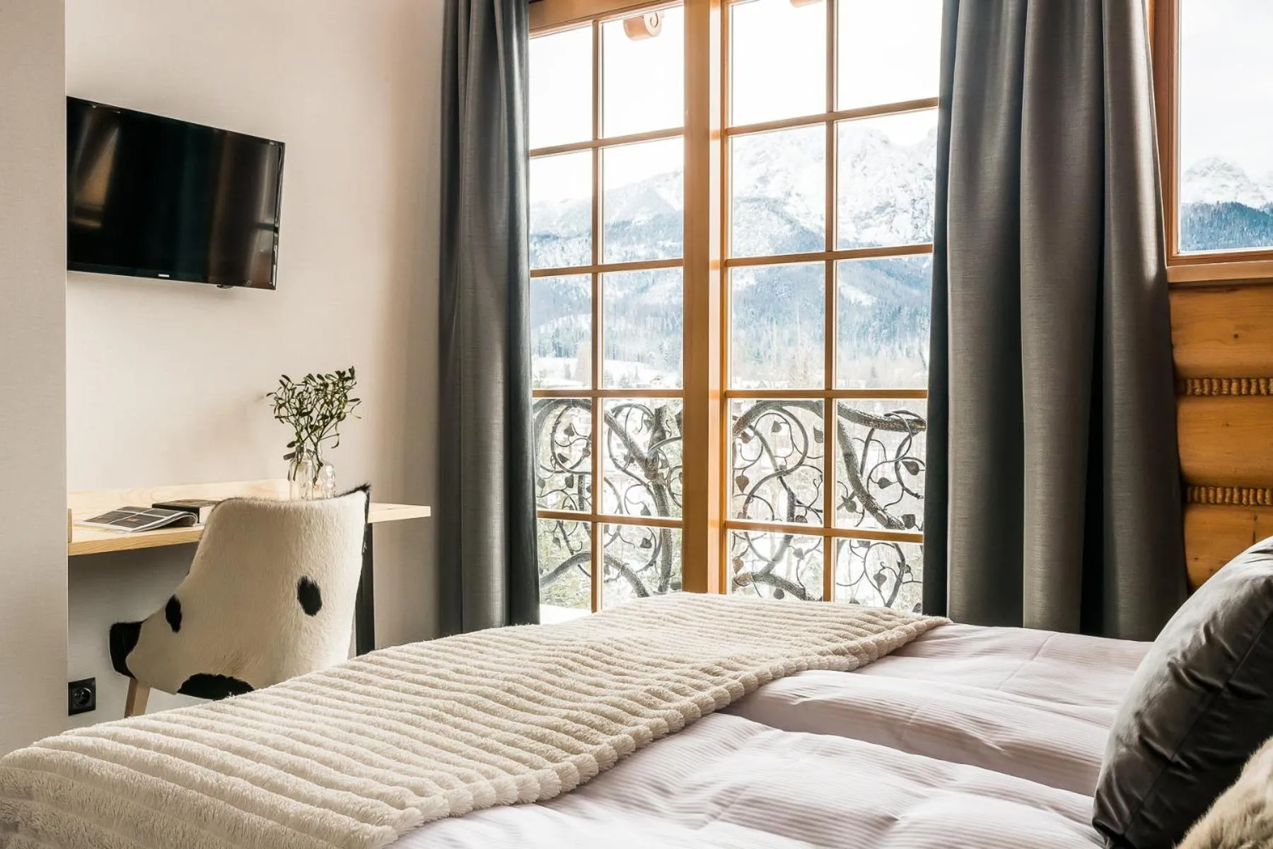 Bedroom, Bed in Willa Szymaszkowa