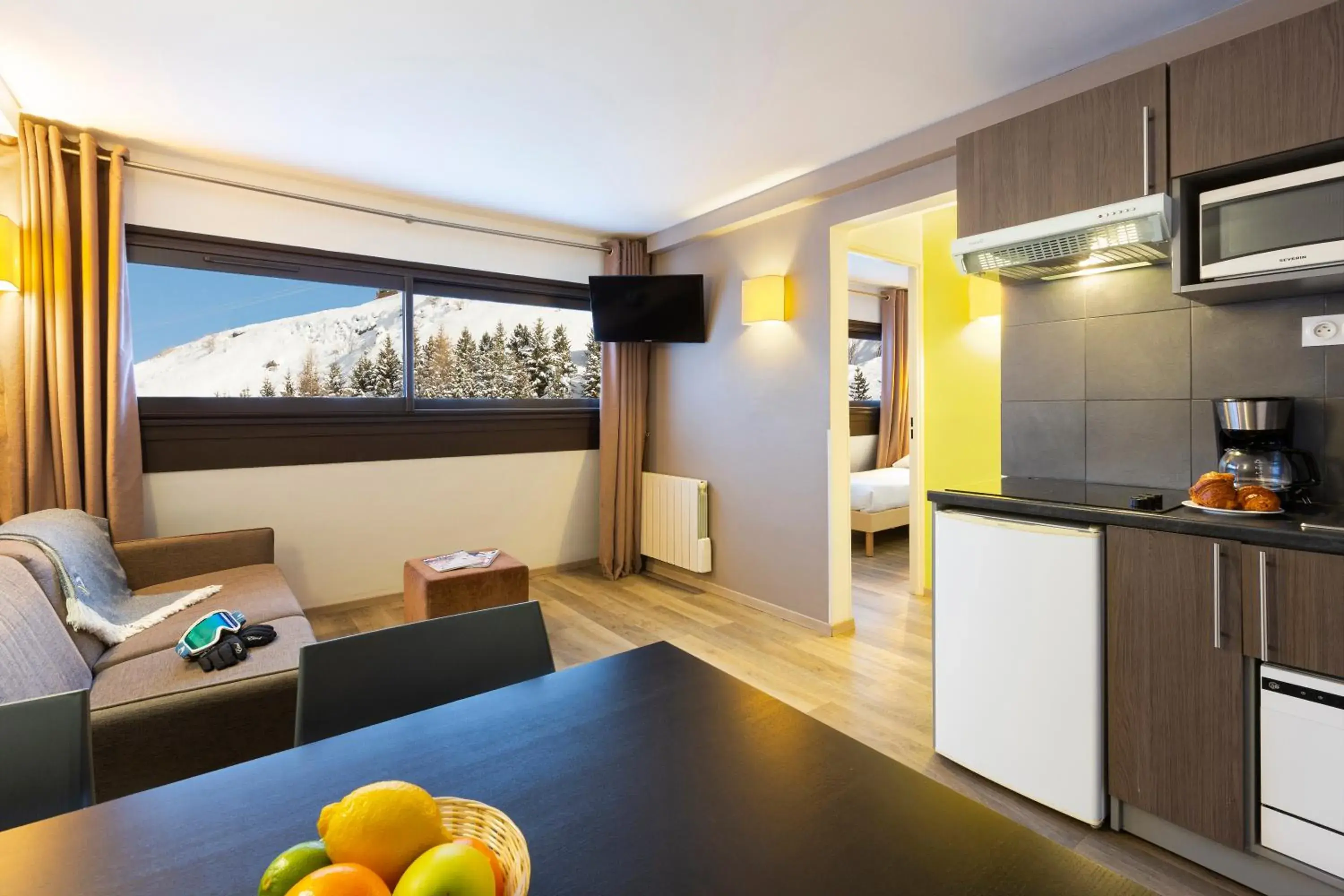 Bedroom in SOWELL RESIDENCES Pierre Blanche Bedroom in SOWELL RESIDENCES Pierre Blanche