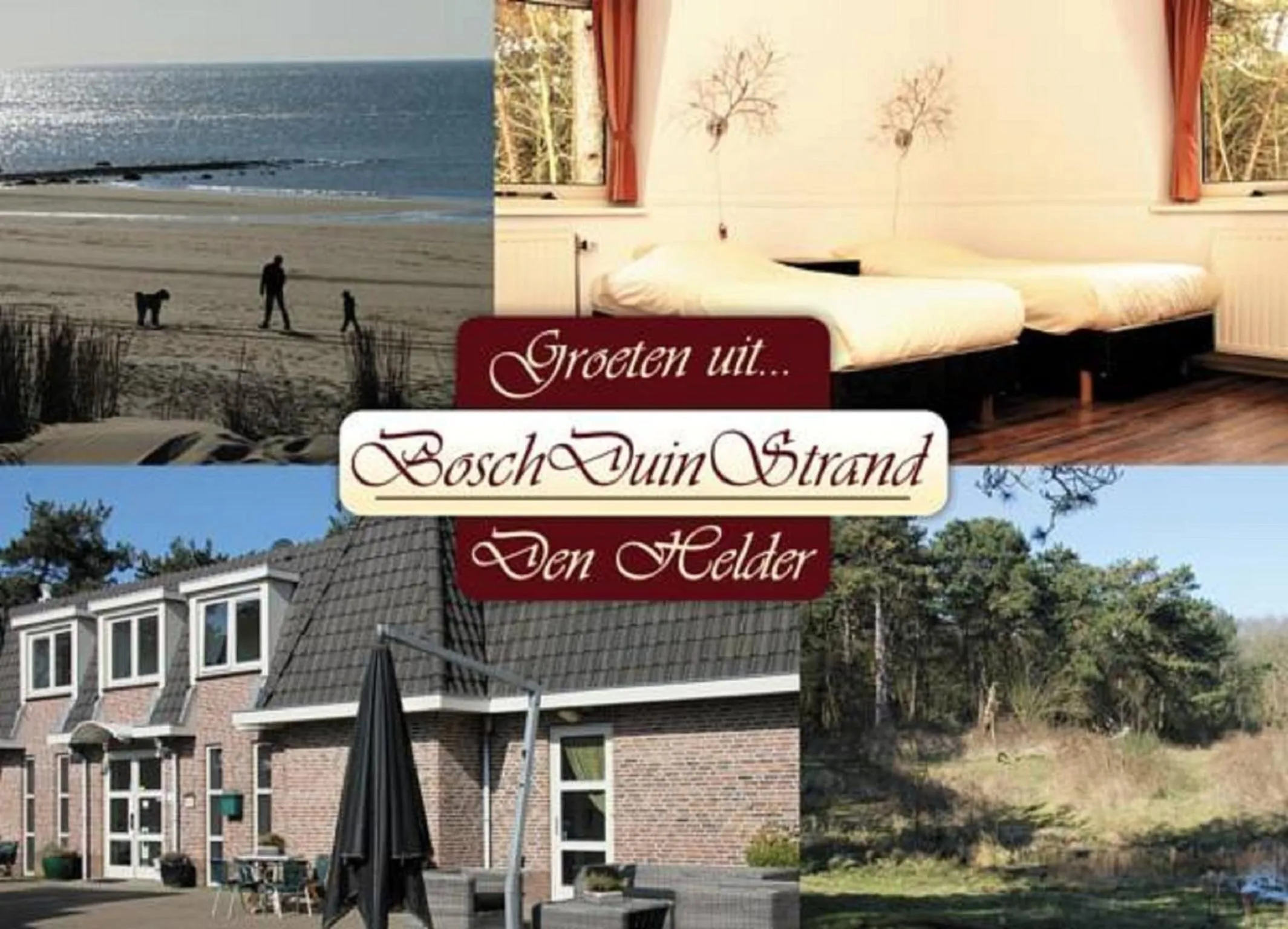 Property logo or sign in Hotel Studio Bosch Duin Strand