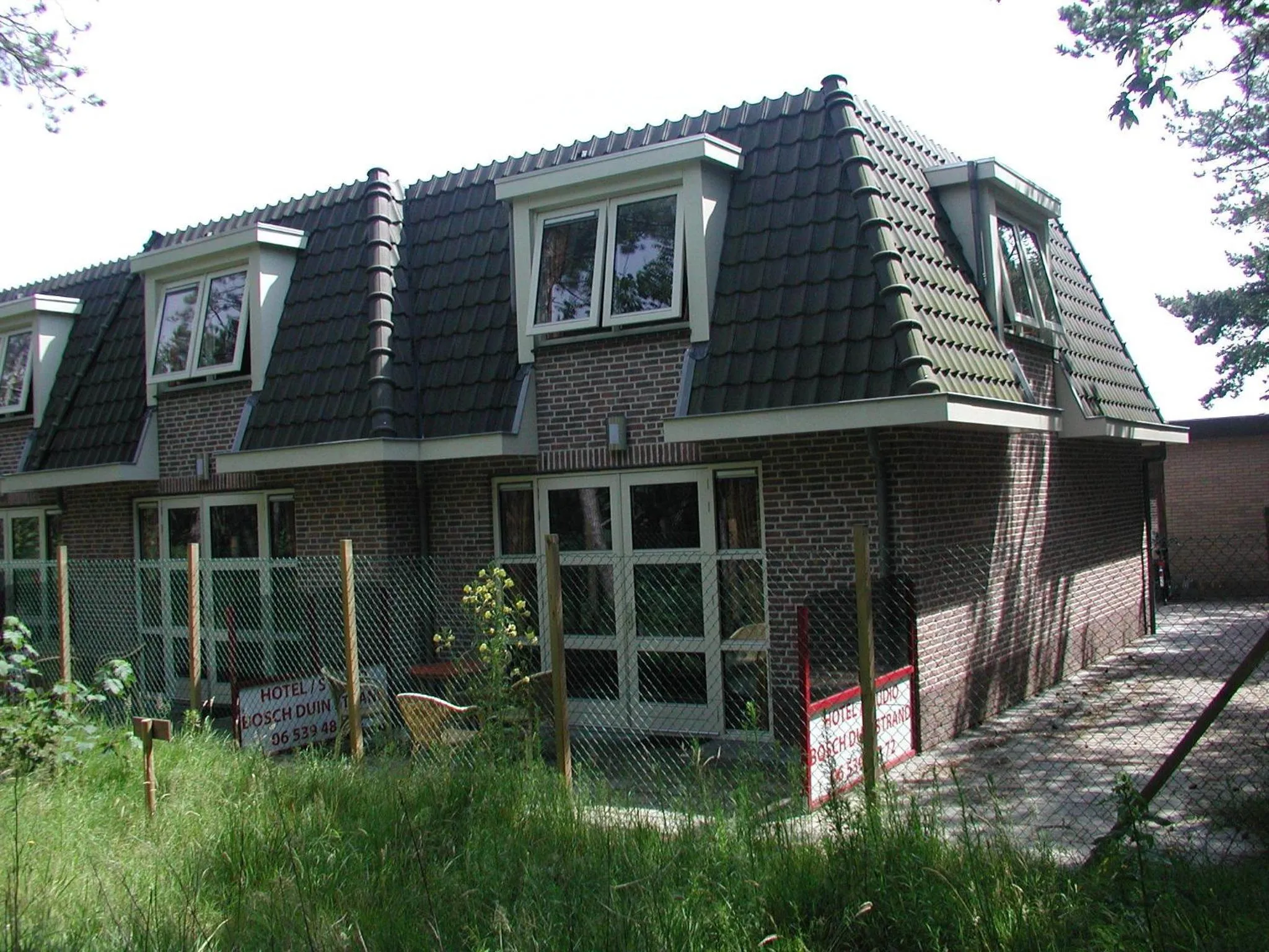 Facade/entrance in Hotel Studio Bosch Duin Strand