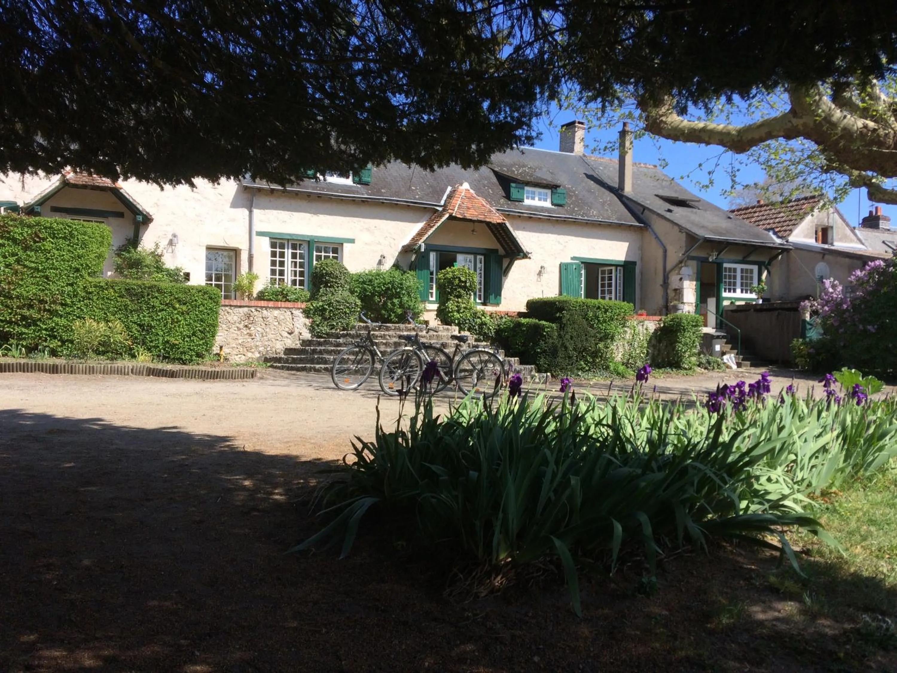 Garden view in Le Béguinage