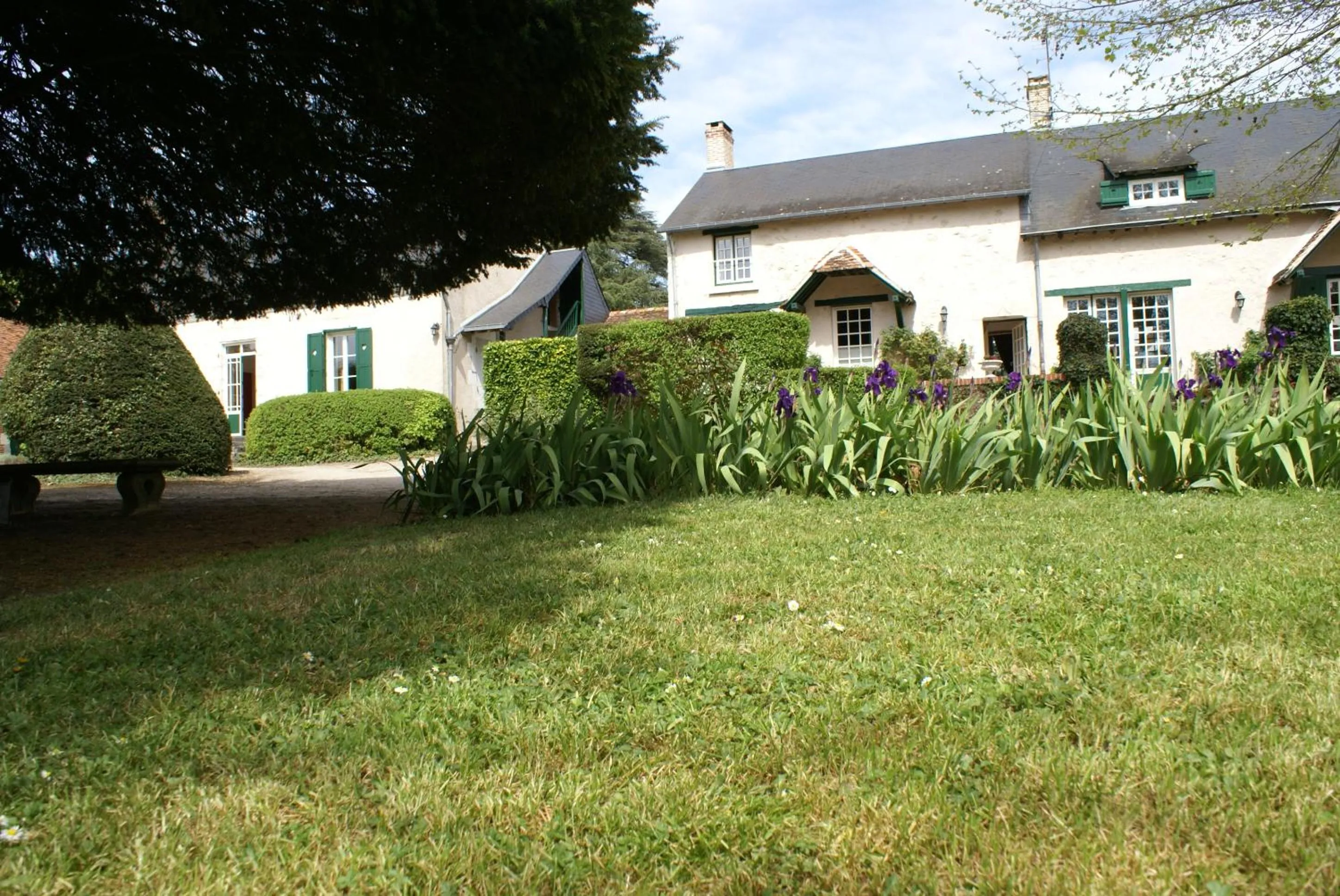 Garden view in Le Béguinage
