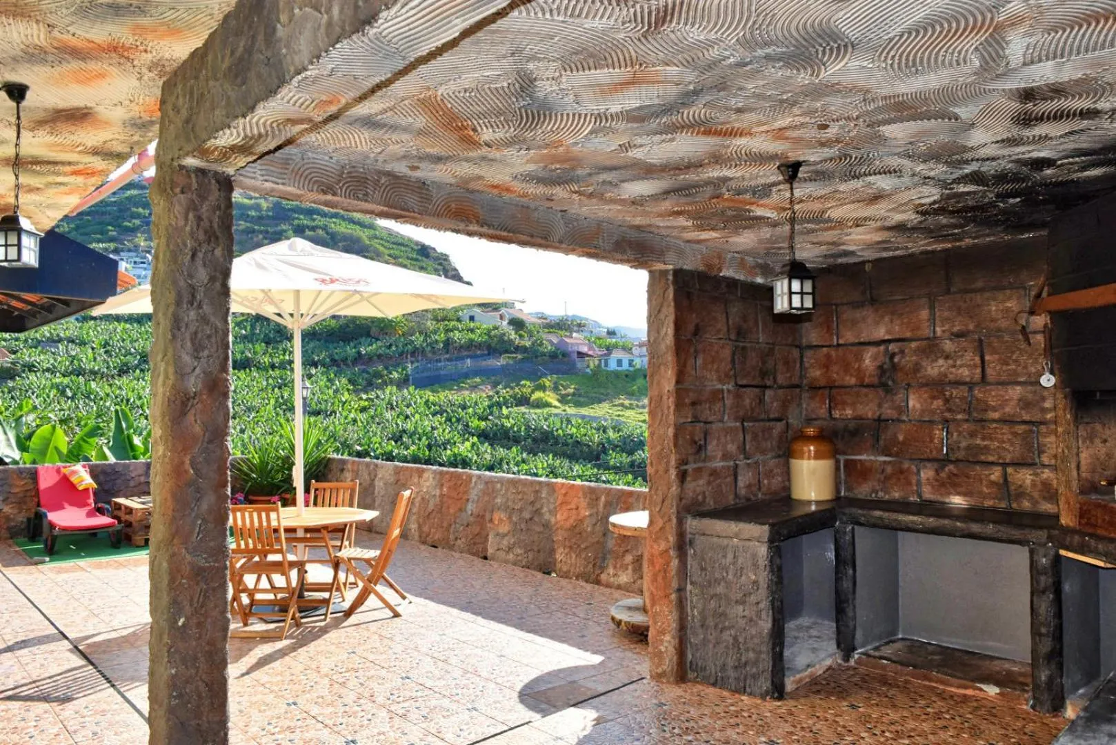 Balcony/Terrace in Vista Mar, a Home in Madeira