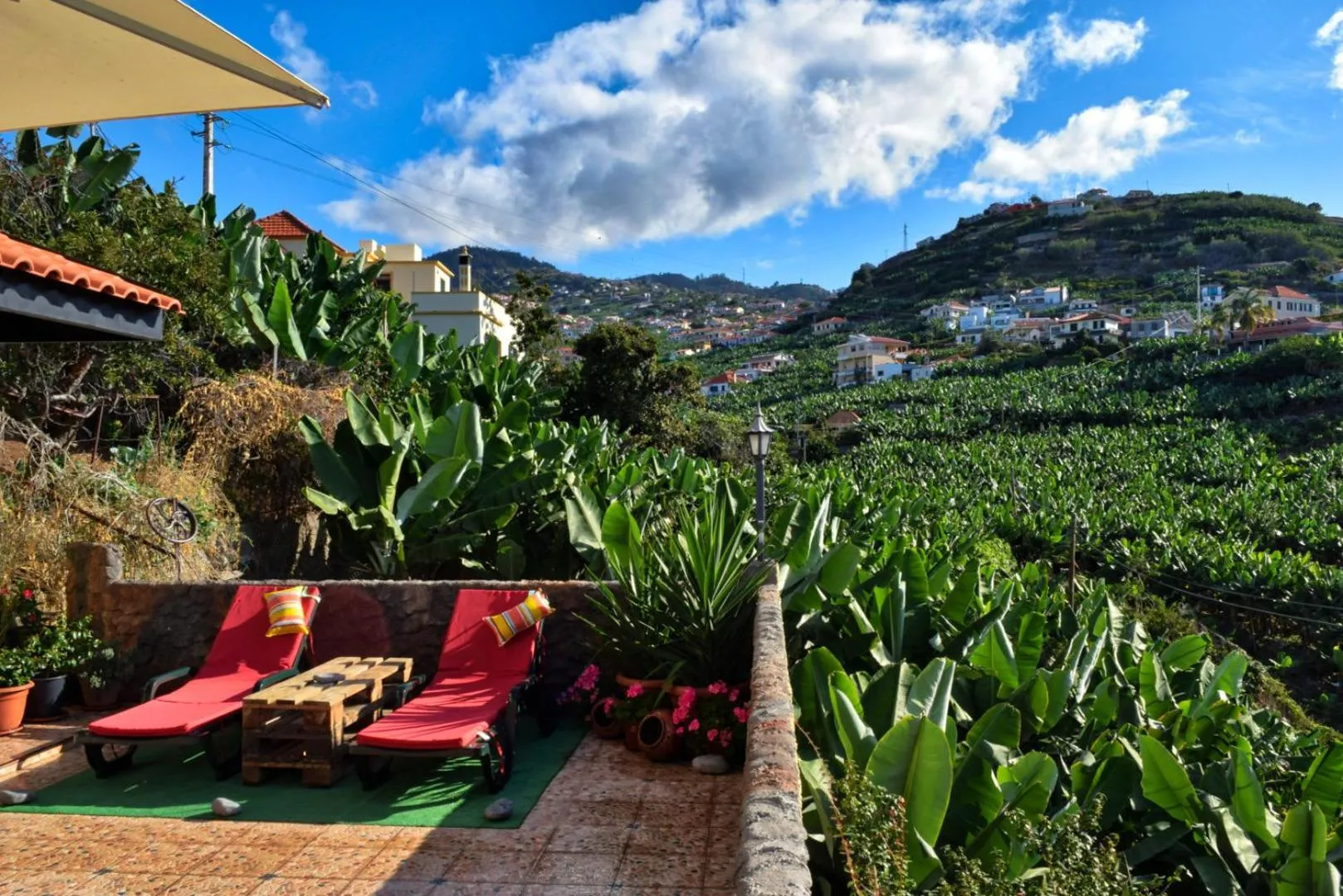 Balcony/Terrace in Vista Mar, a Home in Madeira