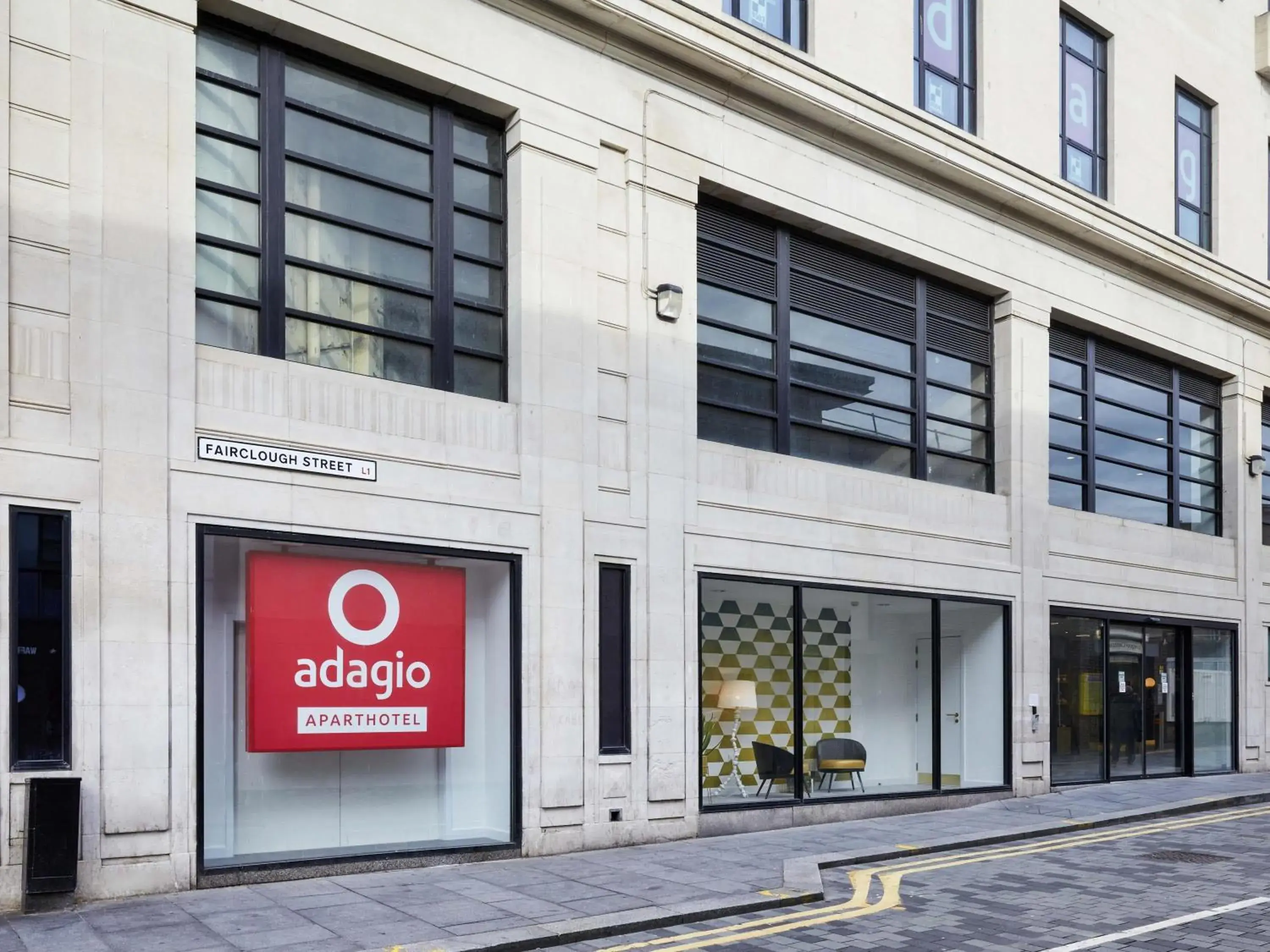 Property building in Aparthotel Adagio Liverpool City Centre Property building in Aparthotel Adagio Liverpool City Centre
