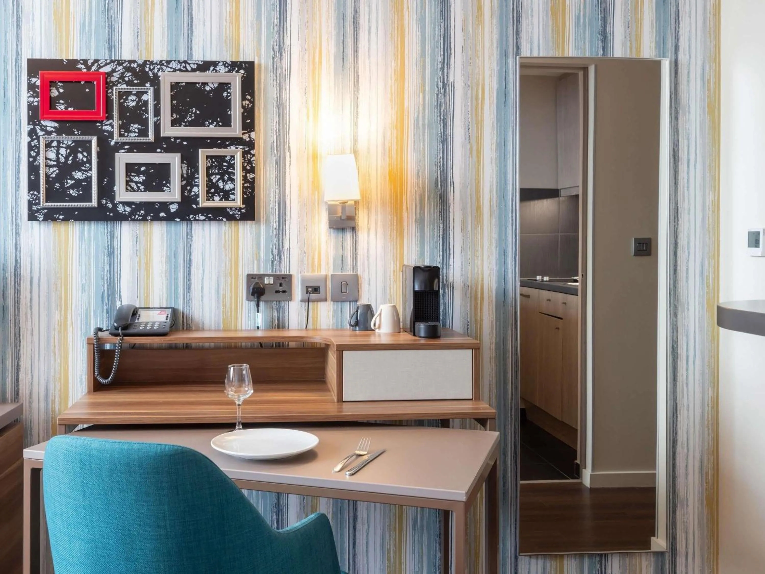 Bedroom in Aparthotel Adagio Liverpool City Centre