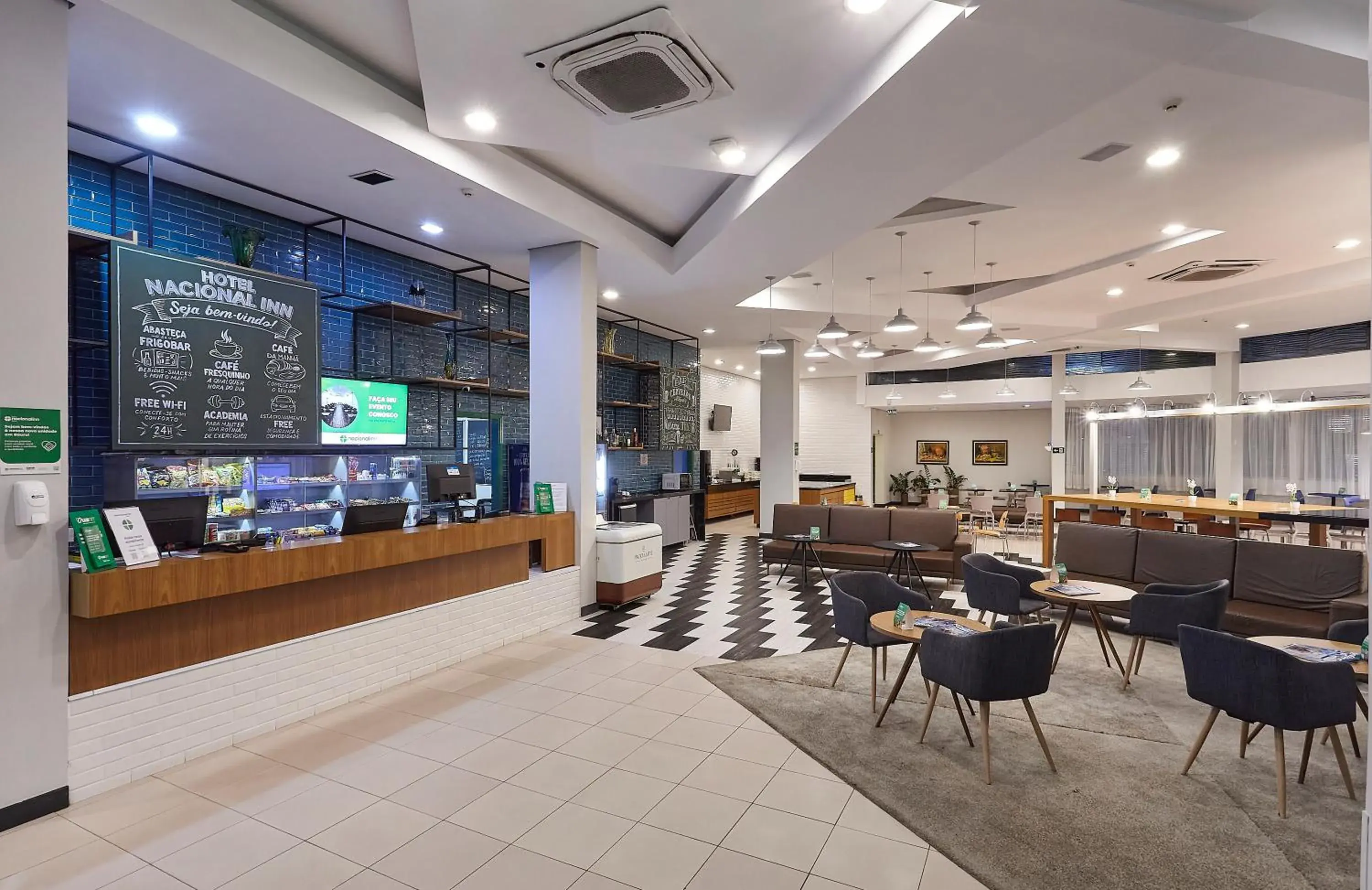 Lobby or reception in Hotel Nacional Inn Bauru Lobby or reception in Hotel Nacional Inn Bauru