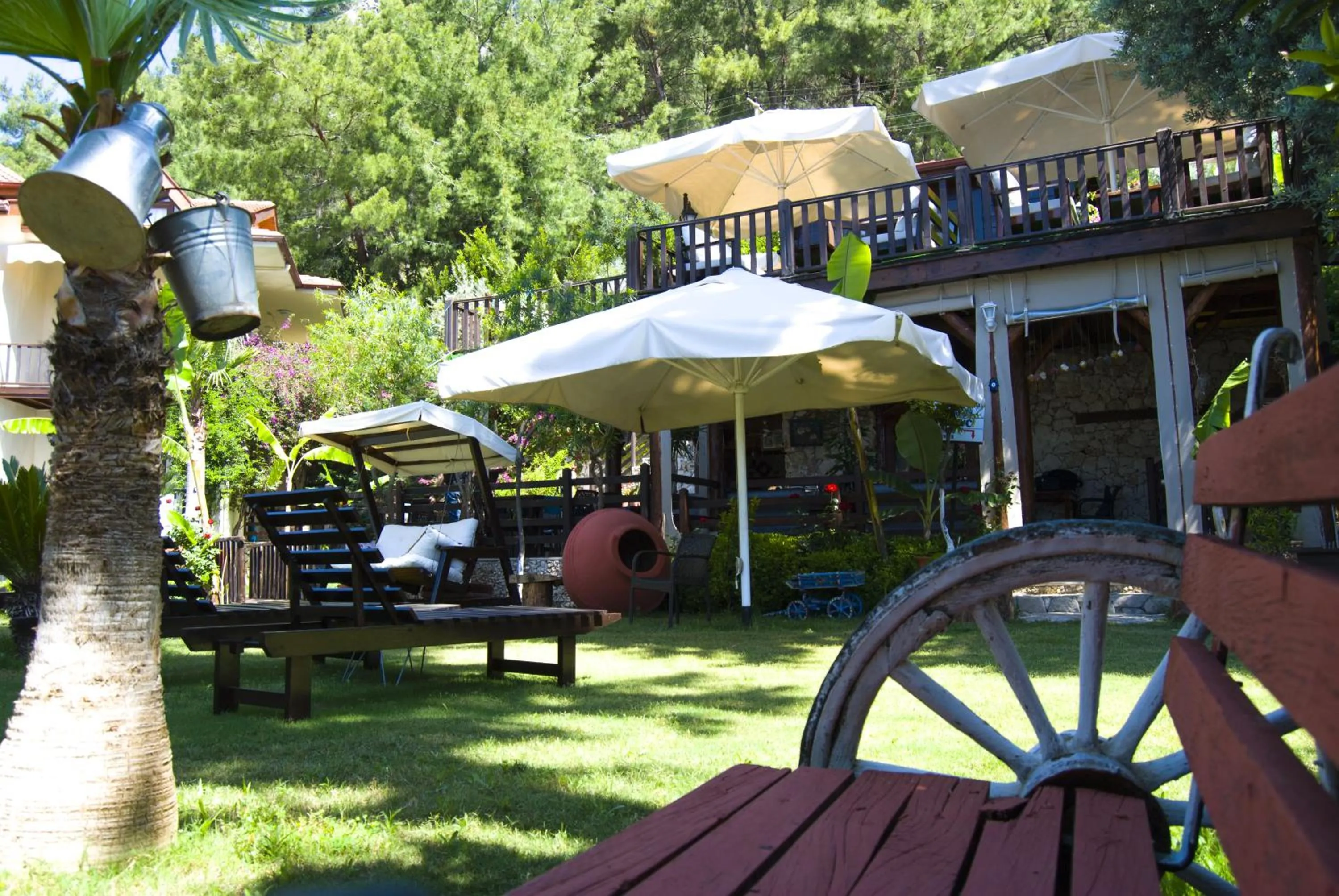 Garden in Alya Hotel Göcek