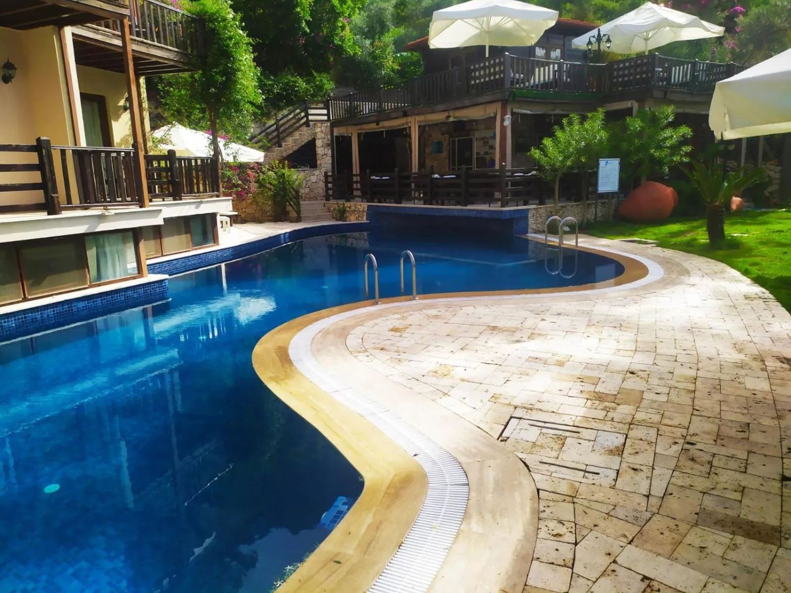 Pool view in Alya Hotel Göcek