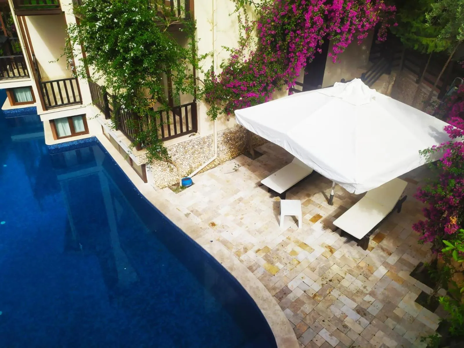 Pool view in Alya Hotel Göcek