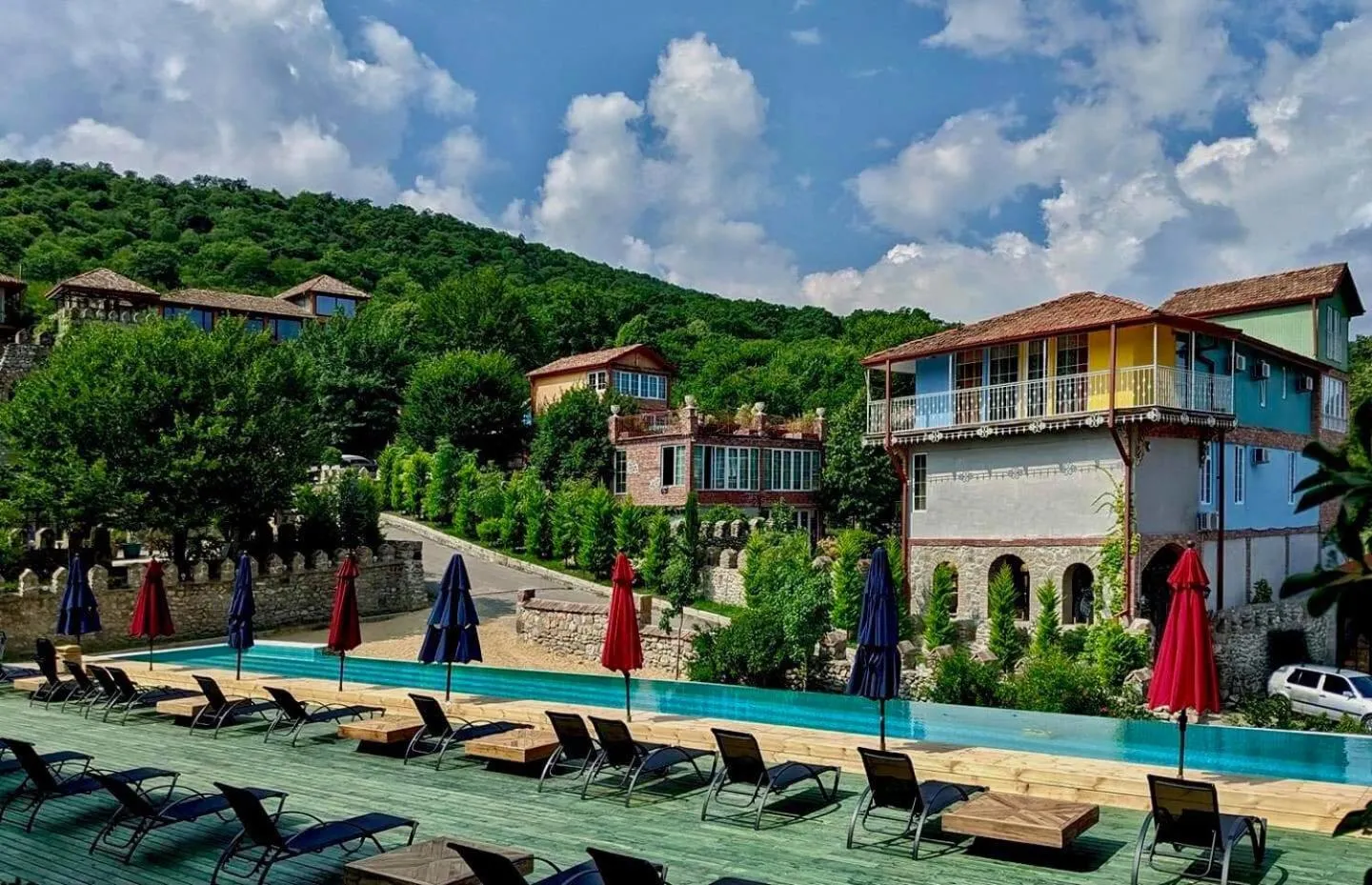 Natural landscape in Chateau Mere