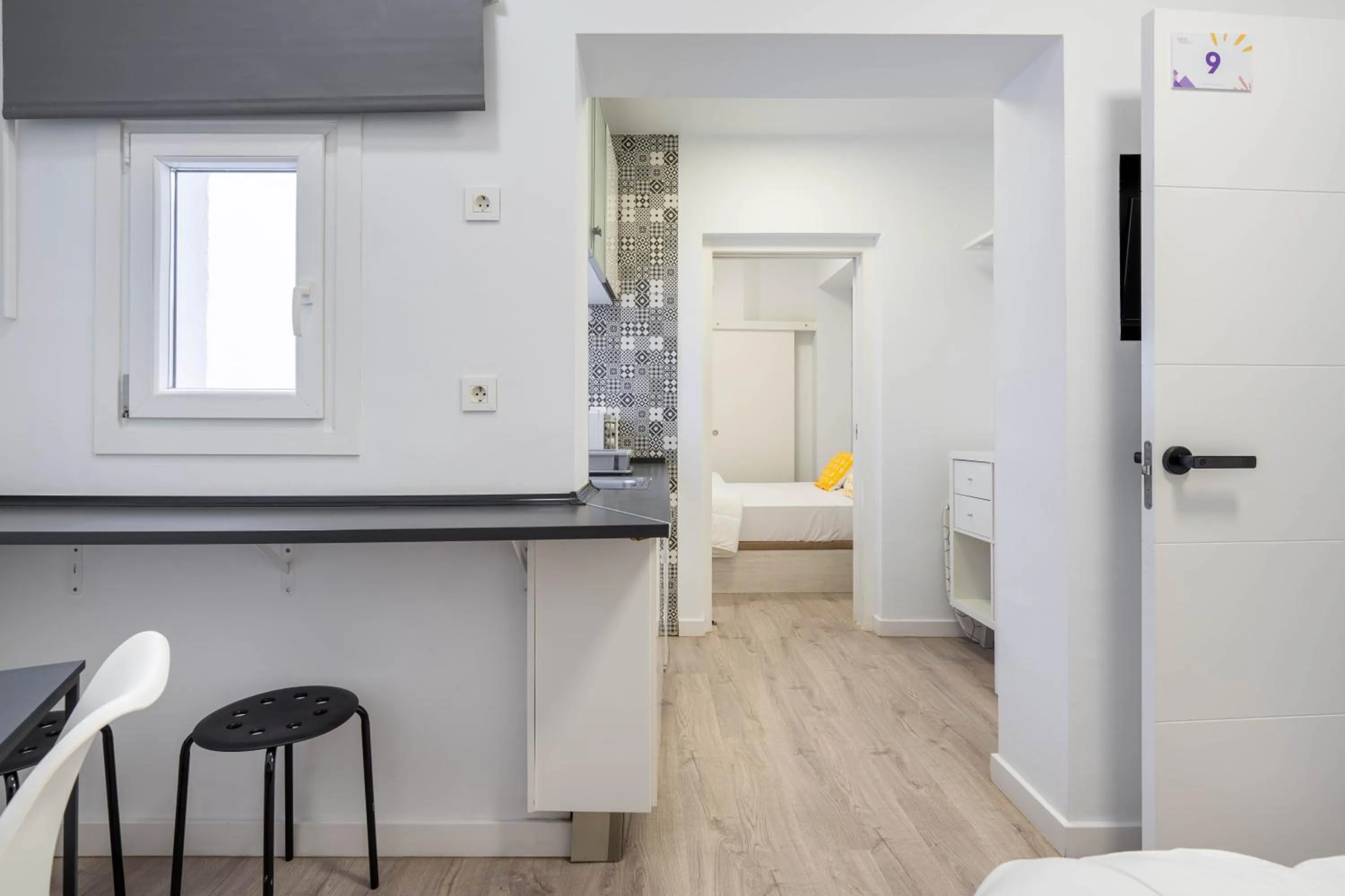 Photo of the whole room, Bed in BF Rooms Almeria Centro