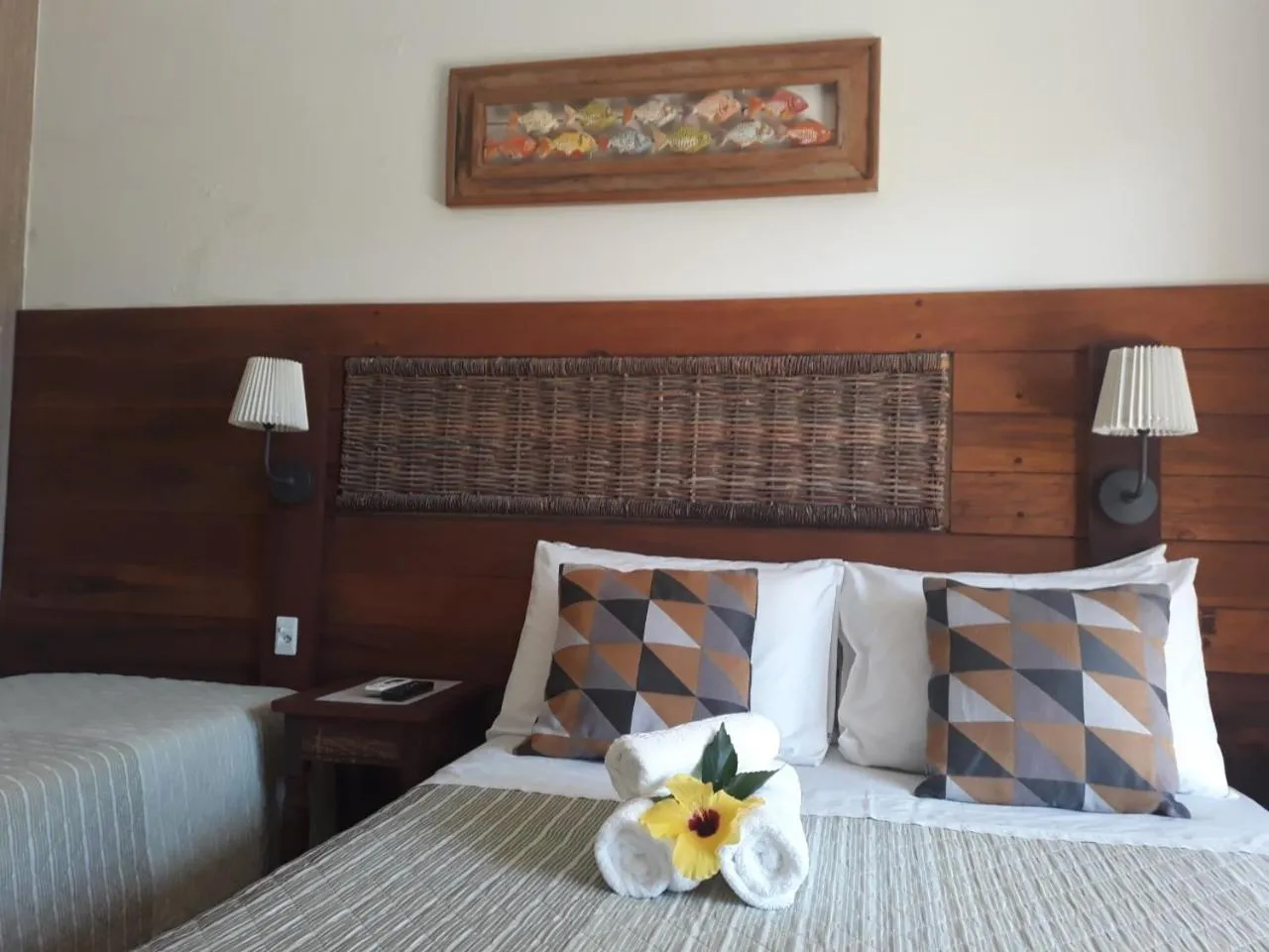 Bedroom, Bed in Pousada Bahia Bella