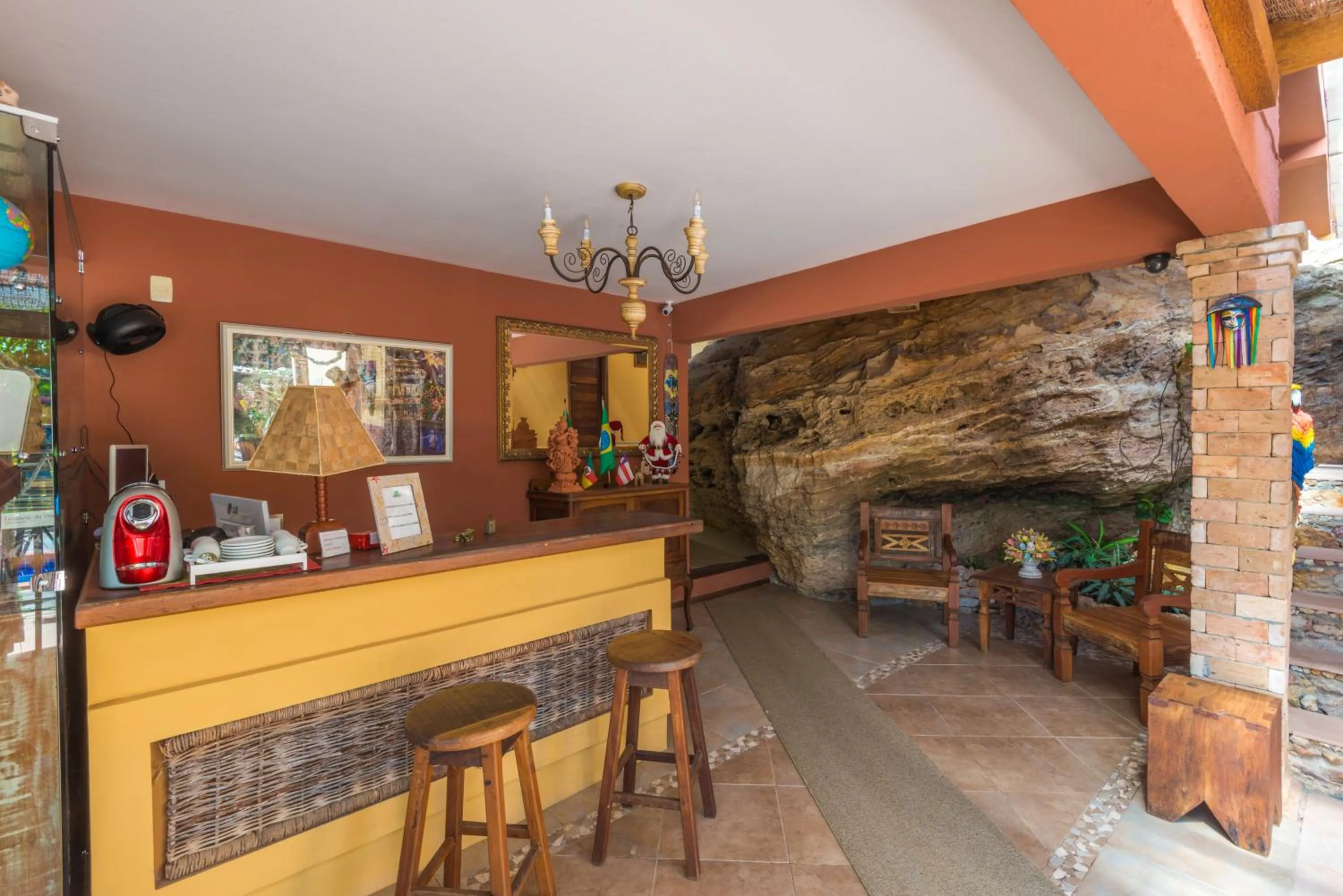 Lobby or reception in Pousada Bahia Bella