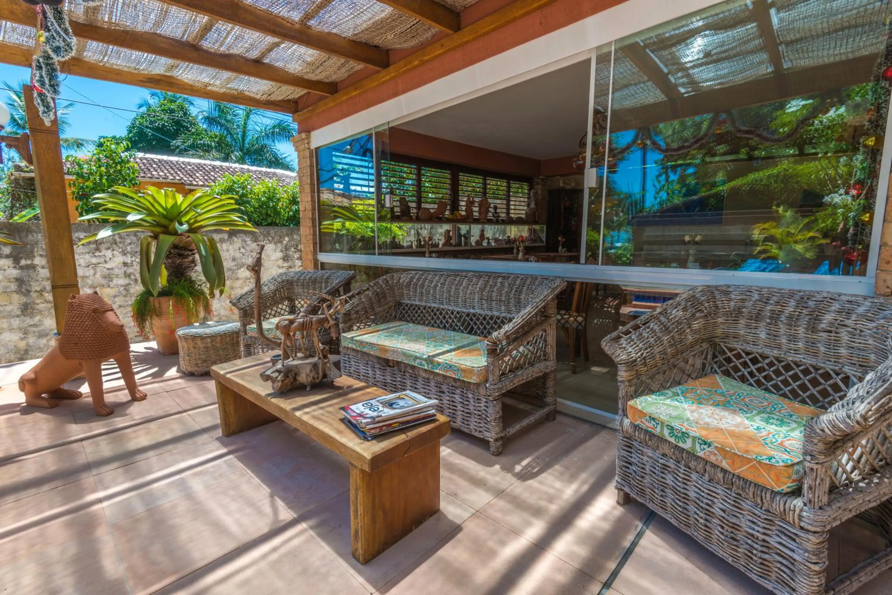 Patio in Pousada Bahia Bella