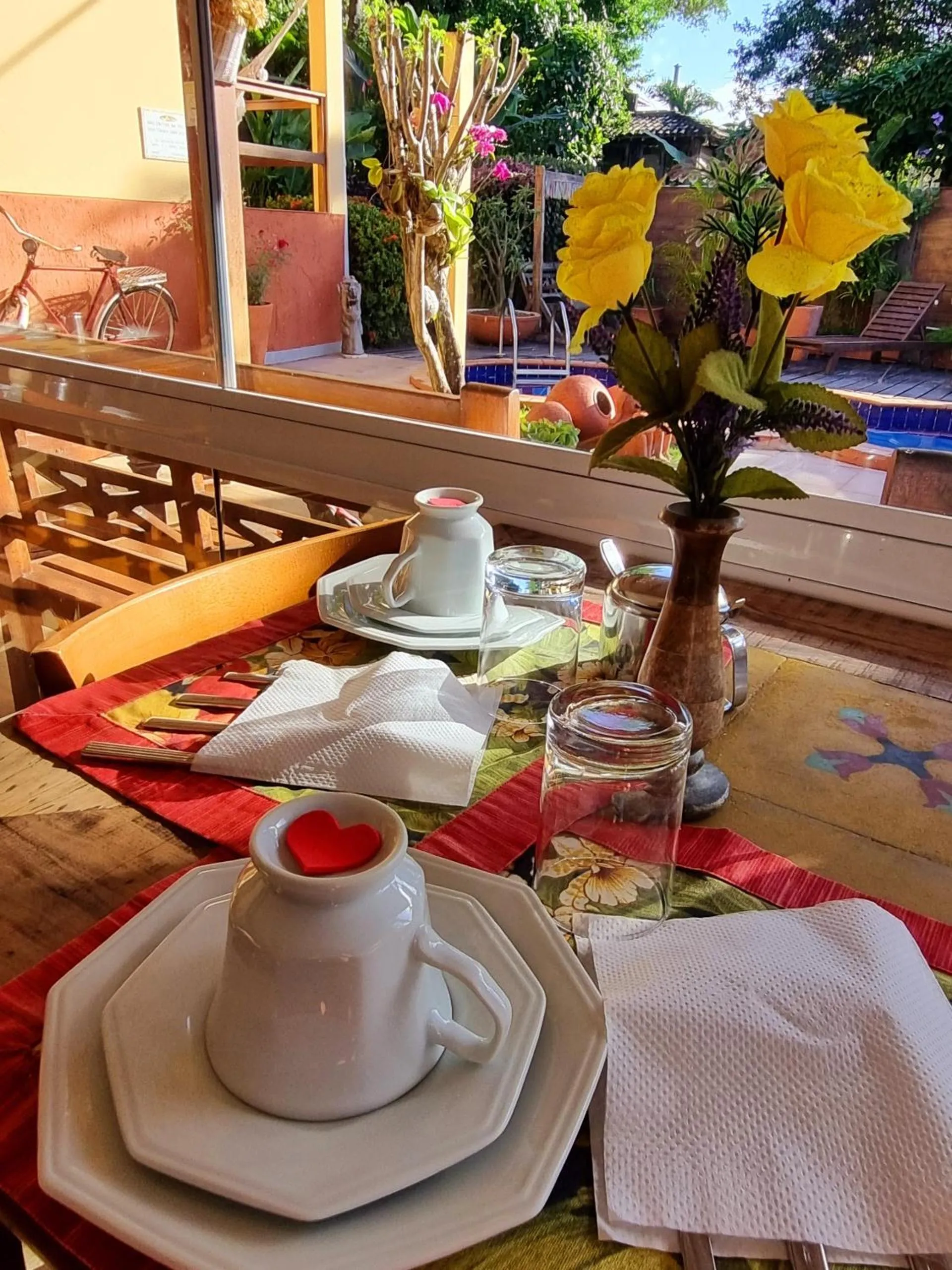 Decorative detail in Pousada Bahia Bella