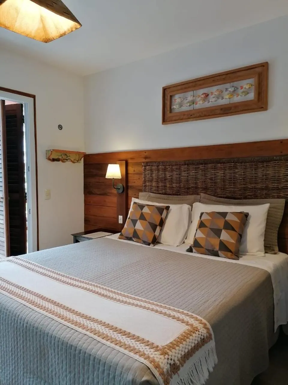 Bed in Pousada Bahia Bella