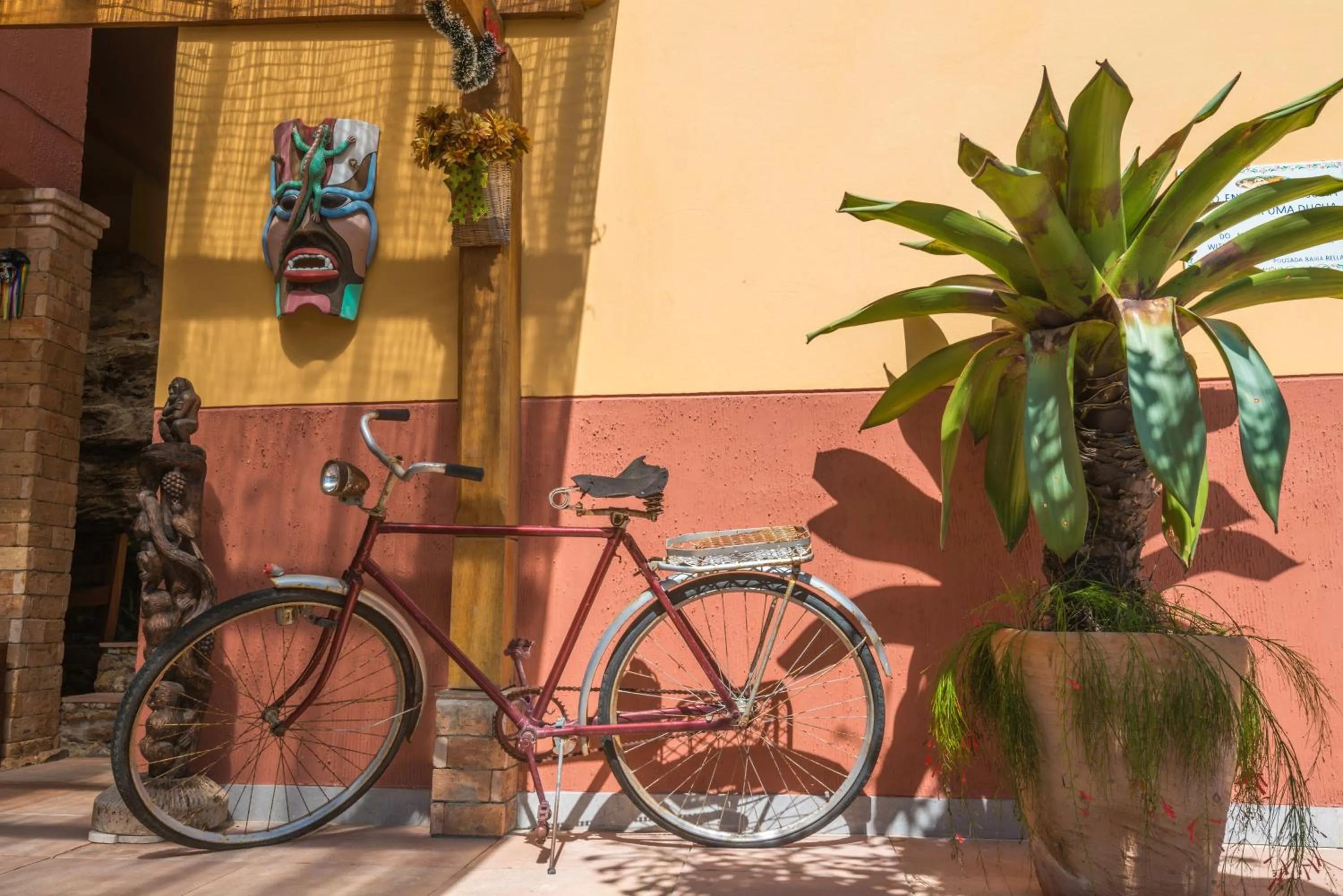 Decorative detail in Pousada Bahia Bella