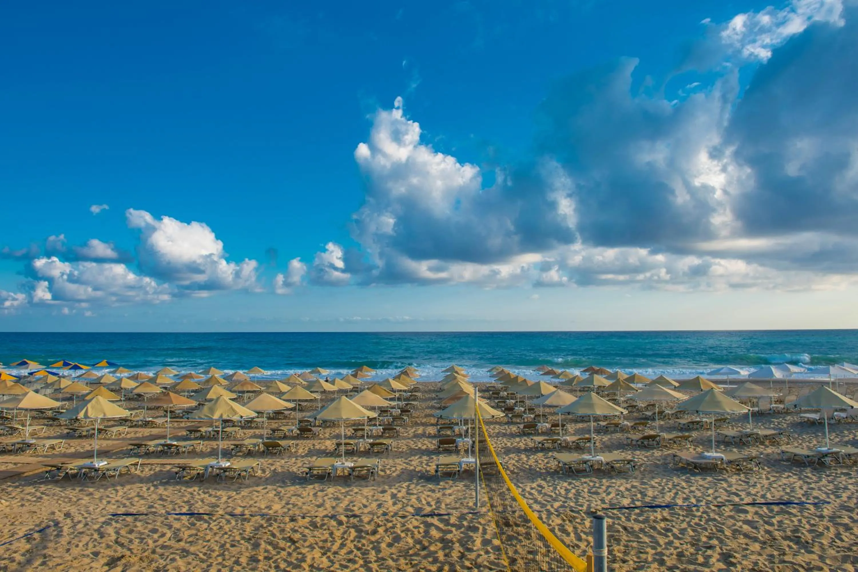 Beach in Odyssia Beach Hotel